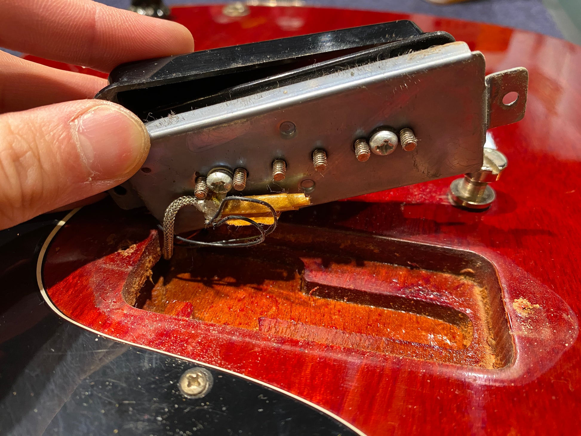 Gibson SG Junior Cherry 1964 Electric Guitars / Solid Body