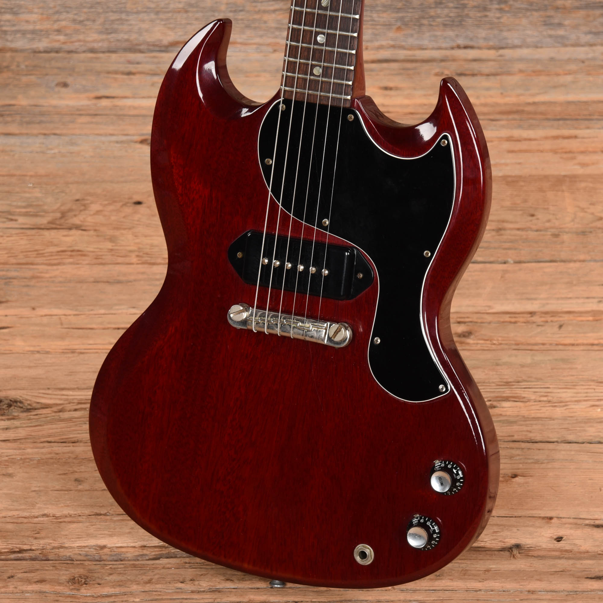 Gibson SG Junior Cherry 1965 Electric Guitars / Solid Body