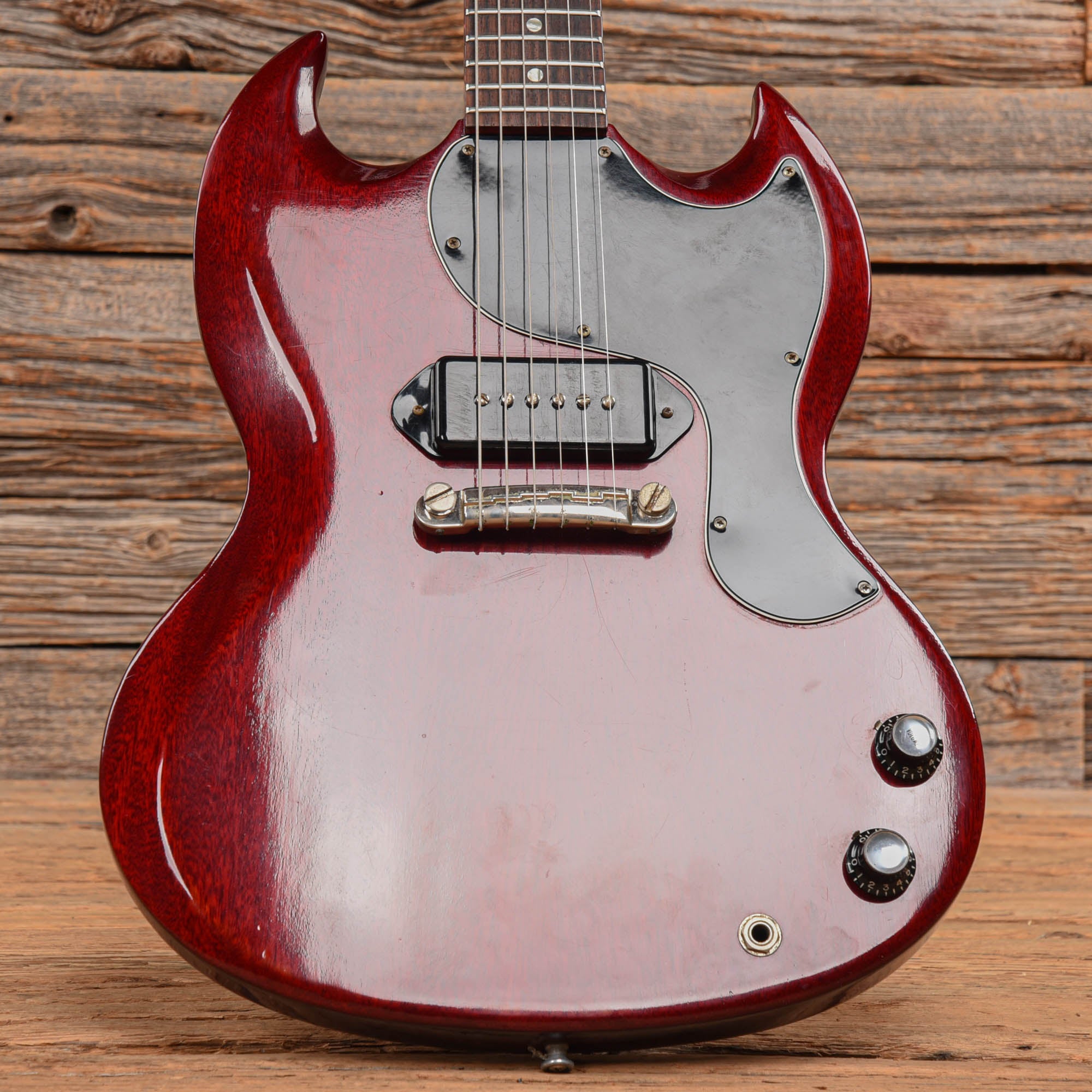 Gibson SG Junior Cherry 1965 Electric Guitars / Solid Body