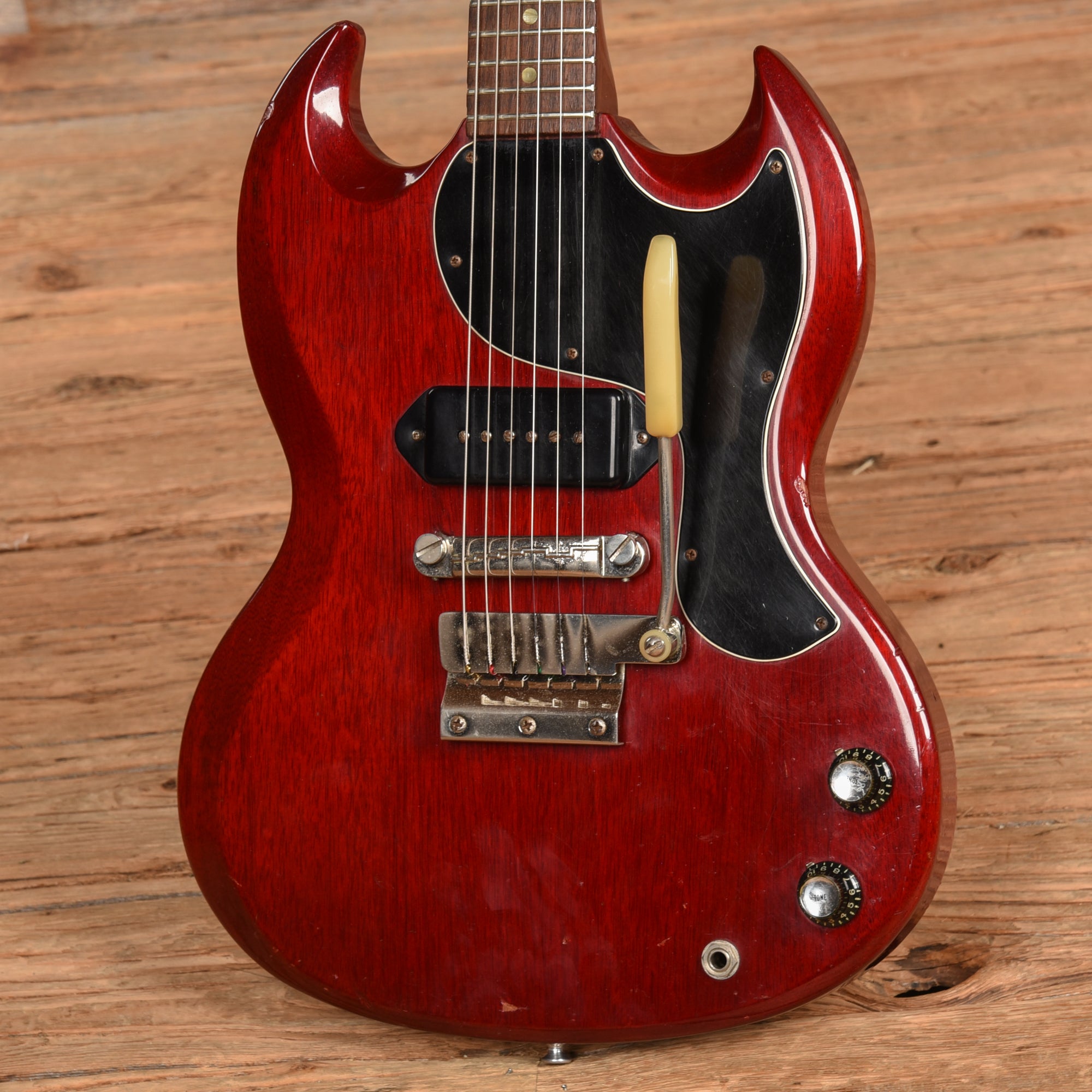Gibson SG Junior Cherry 1965 Electric Guitars / Solid Body