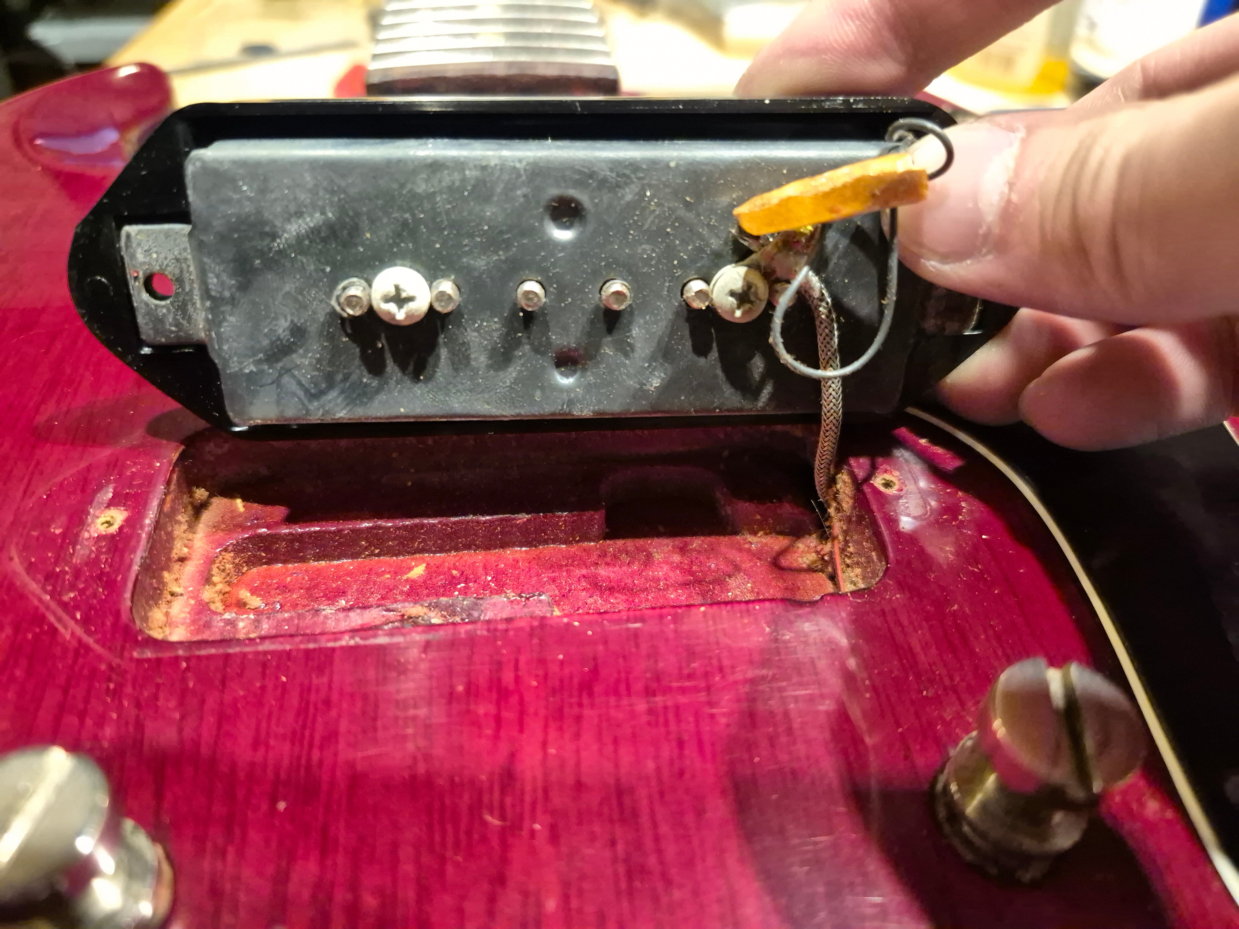 Gibson SG Junior Cherry 1965 Electric Guitars / Solid Body