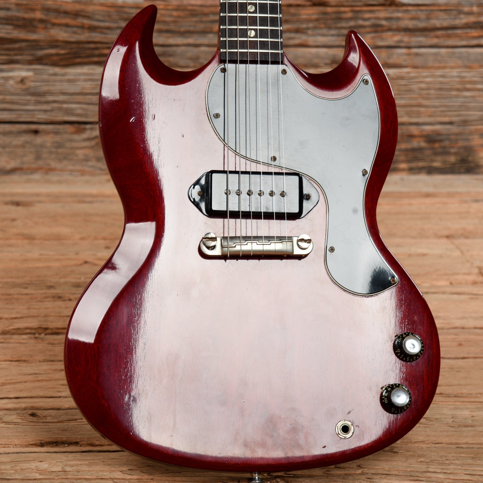 Gibson SG Junior Cherry 1965 Electric Guitars / Solid Body