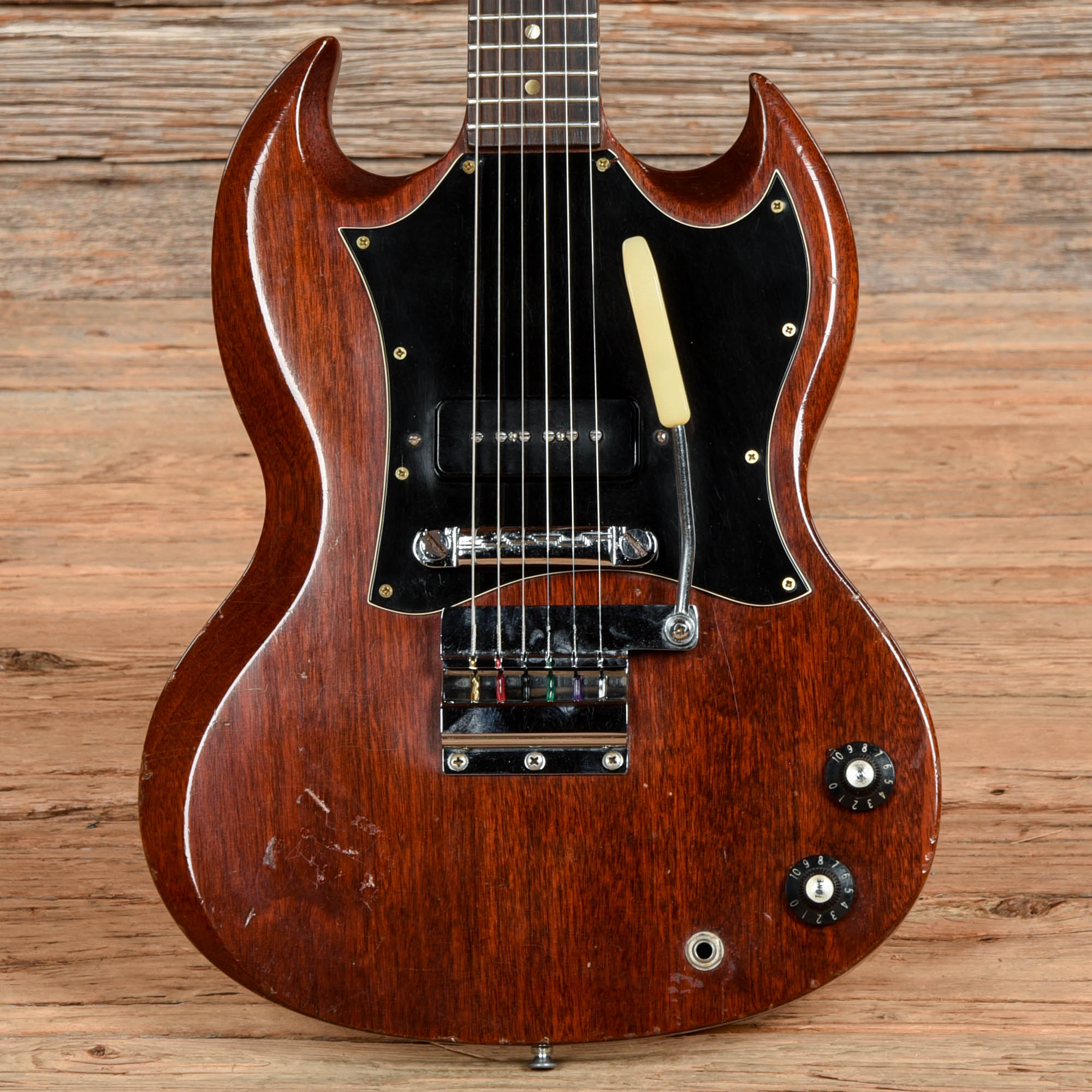 Gibson SG Junior Cherry 1968 Electric Guitars / Solid Body