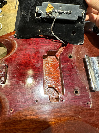 Gibson SG Junior Cherry 1968 Electric Guitars / Solid Body
