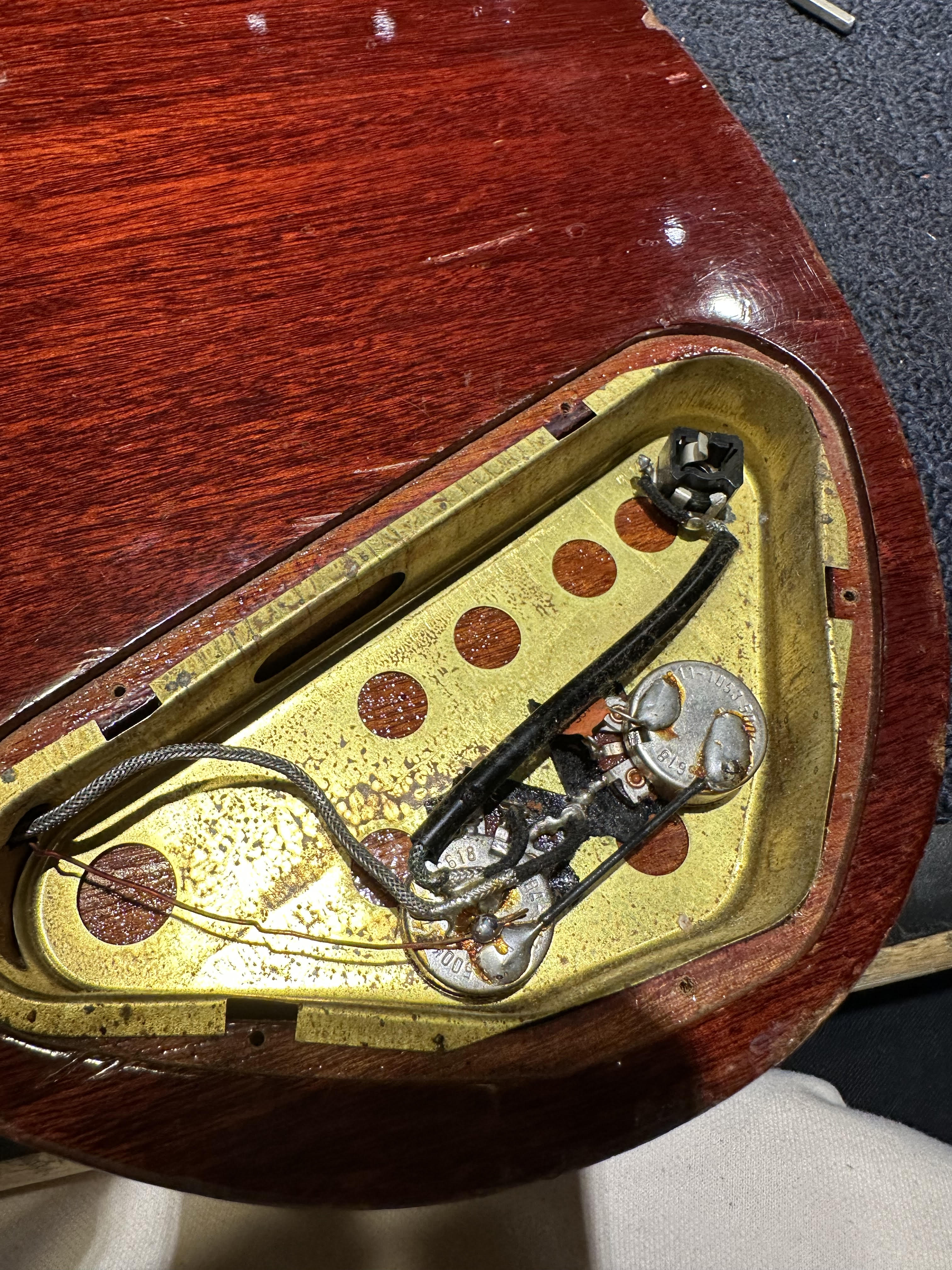 Gibson SG Junior Cherry 1968 Electric Guitars / Solid Body