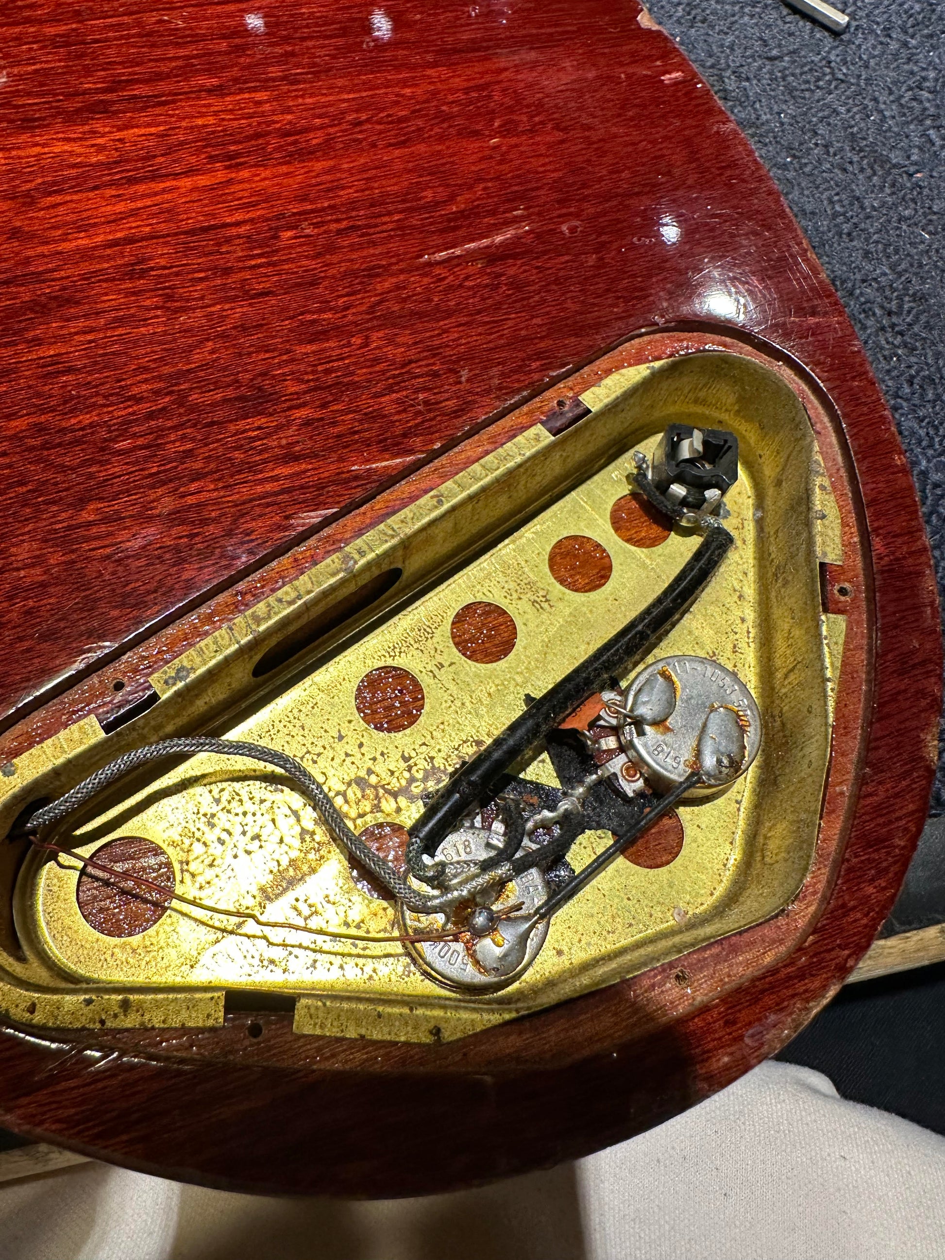 Gibson SG Junior Cherry 1968 Electric Guitars / Solid Body