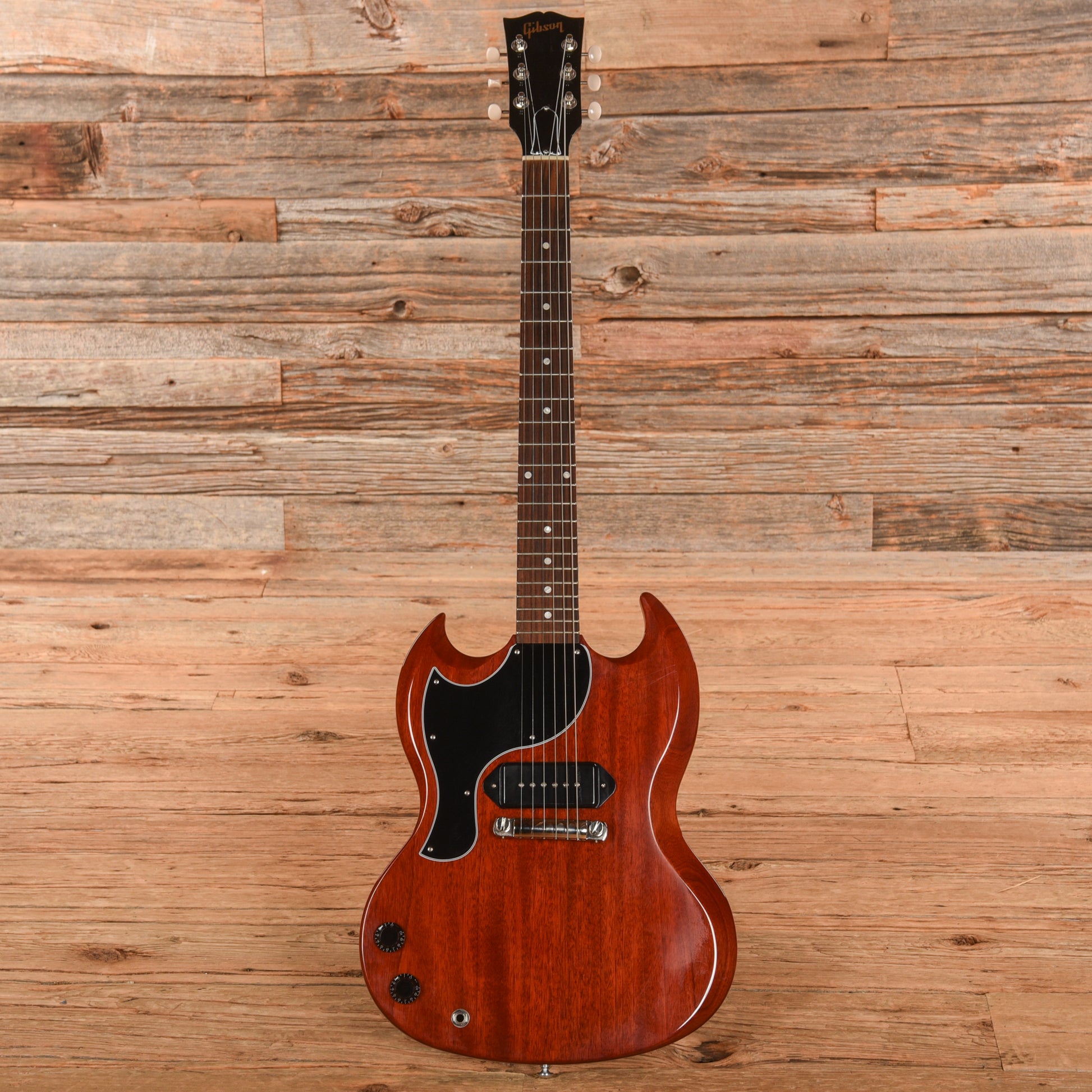 Gibson SG Junior Cherry 2021 LEFTY Electric Guitars / Solid Body