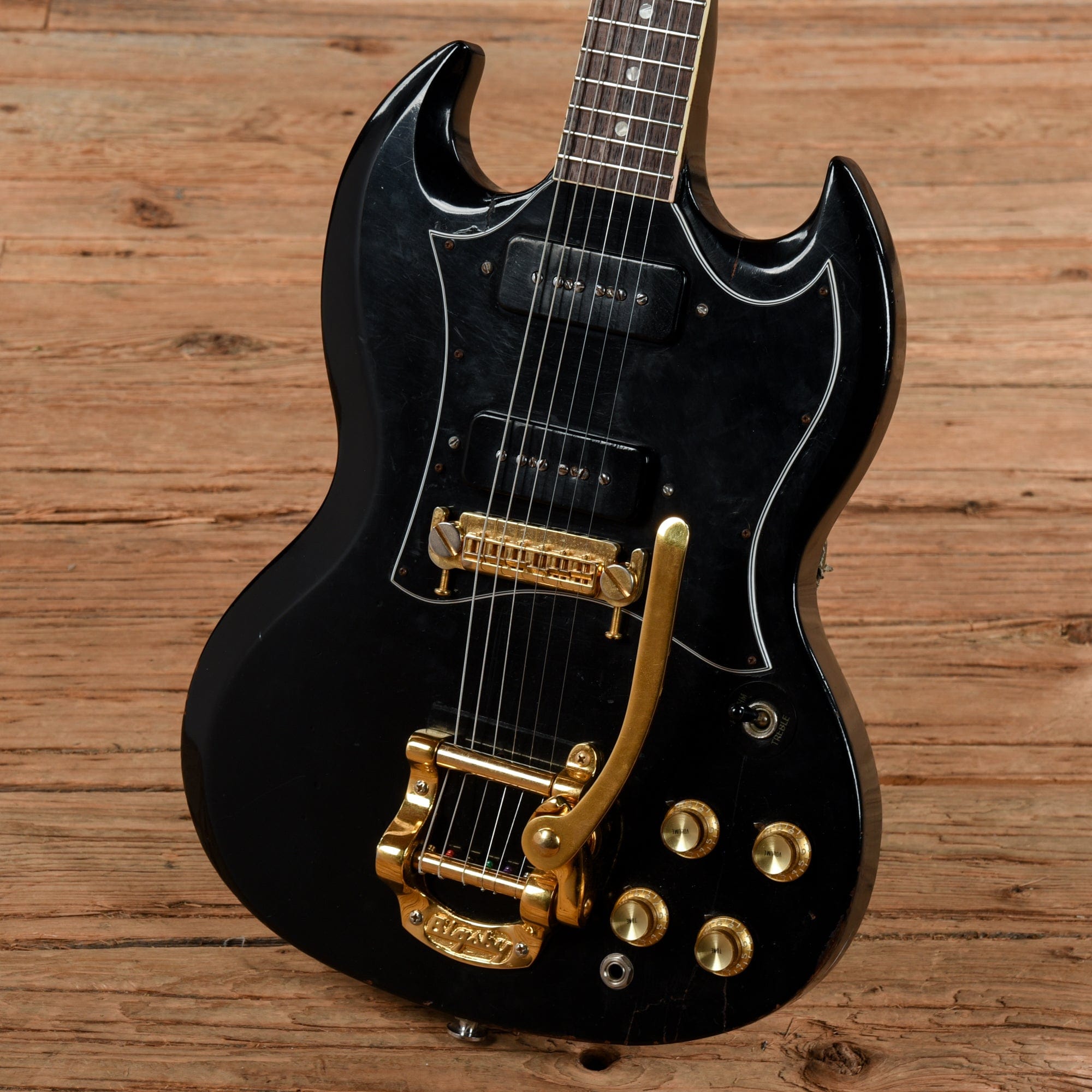 Gibson SG Special Black Refin 1969 Electric Guitars / Solid Body
