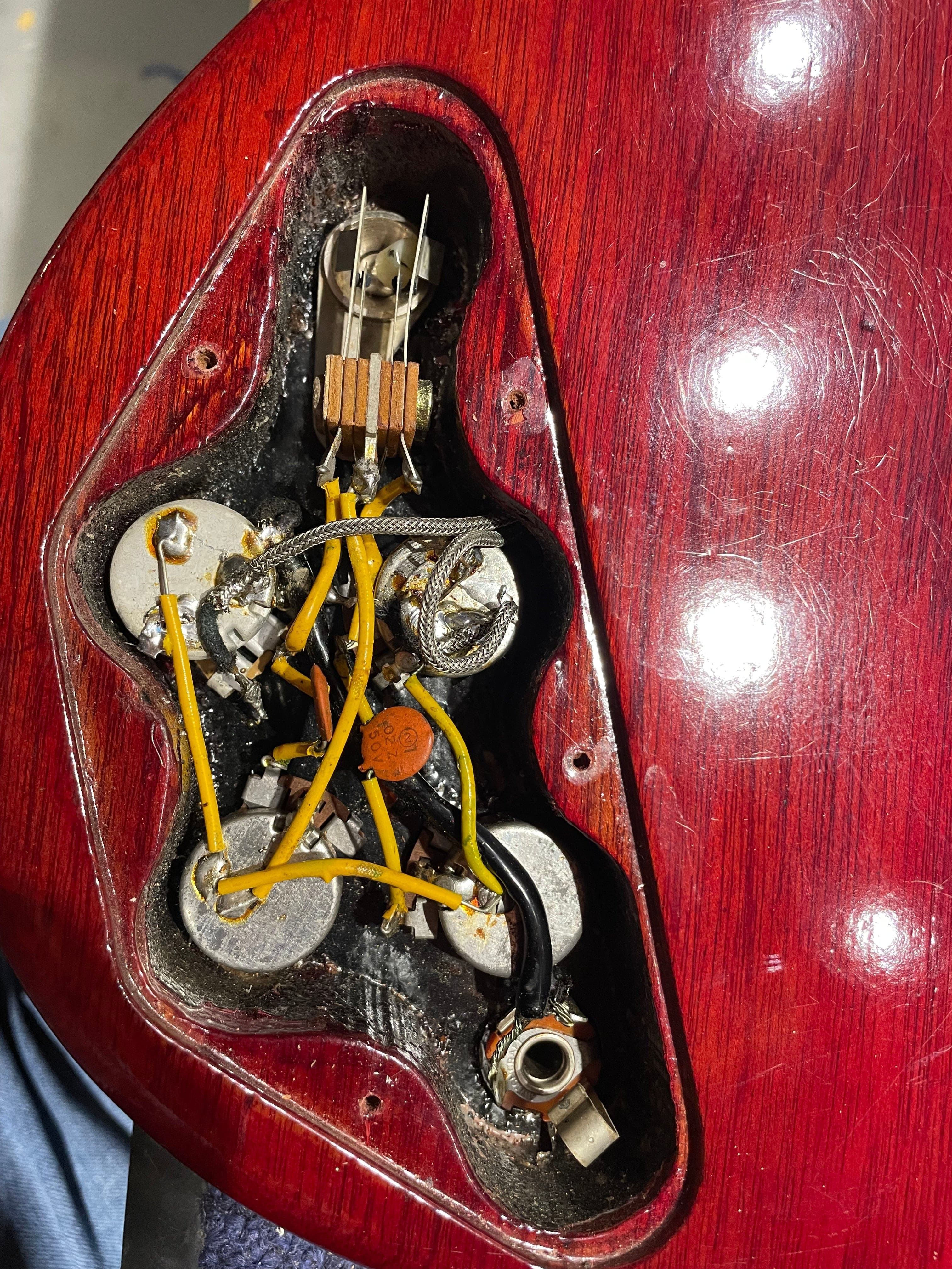 Gibson SG Special Cherry 1962 Electric Guitars / Solid Body