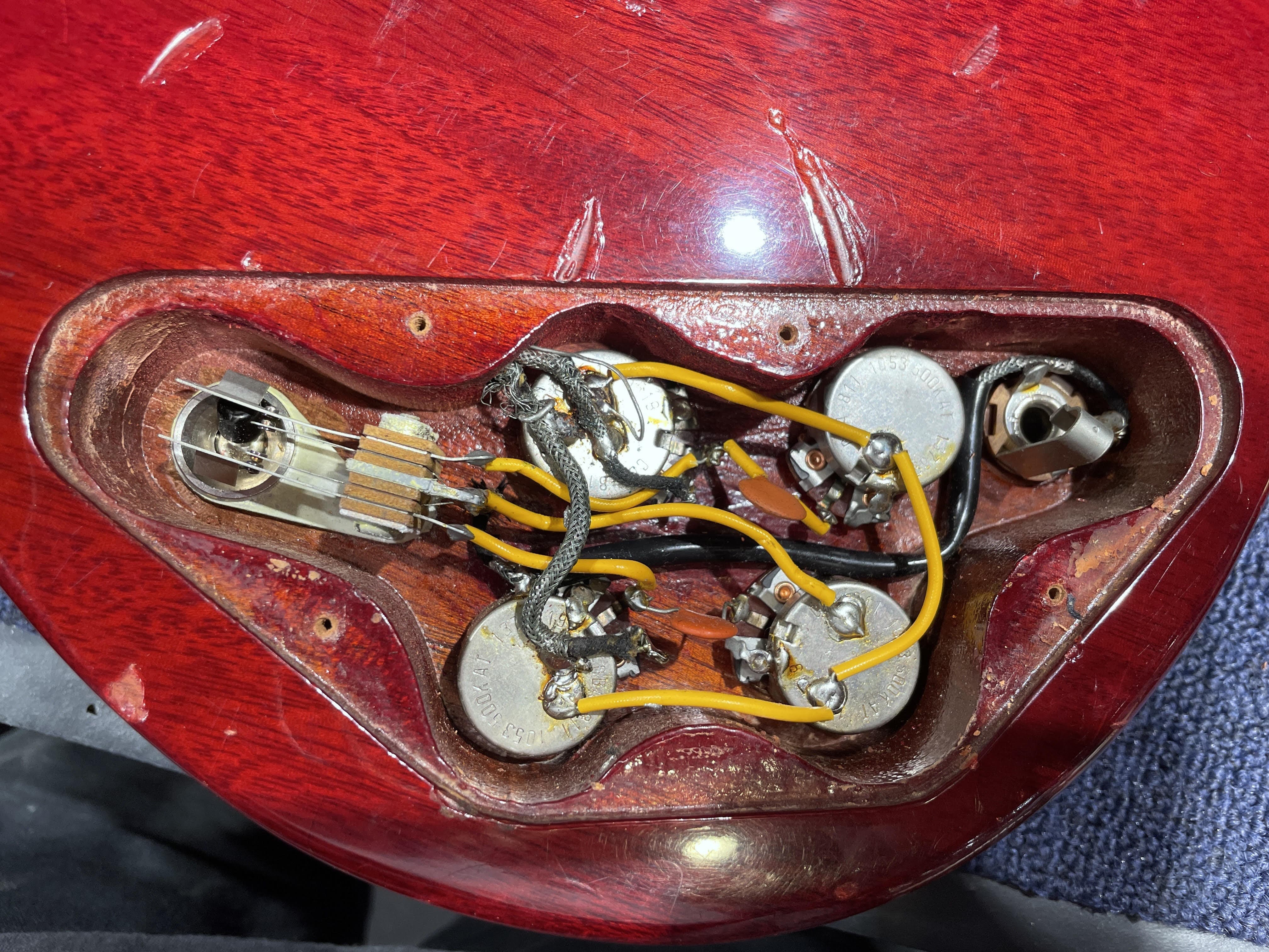 Gibson SG Special Cherry 1965 Electric Guitars / Solid Body