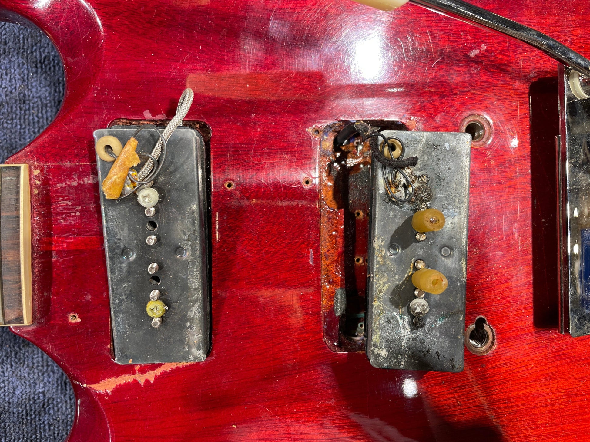 Gibson SG Special Cherry 1965 Electric Guitars / Solid Body