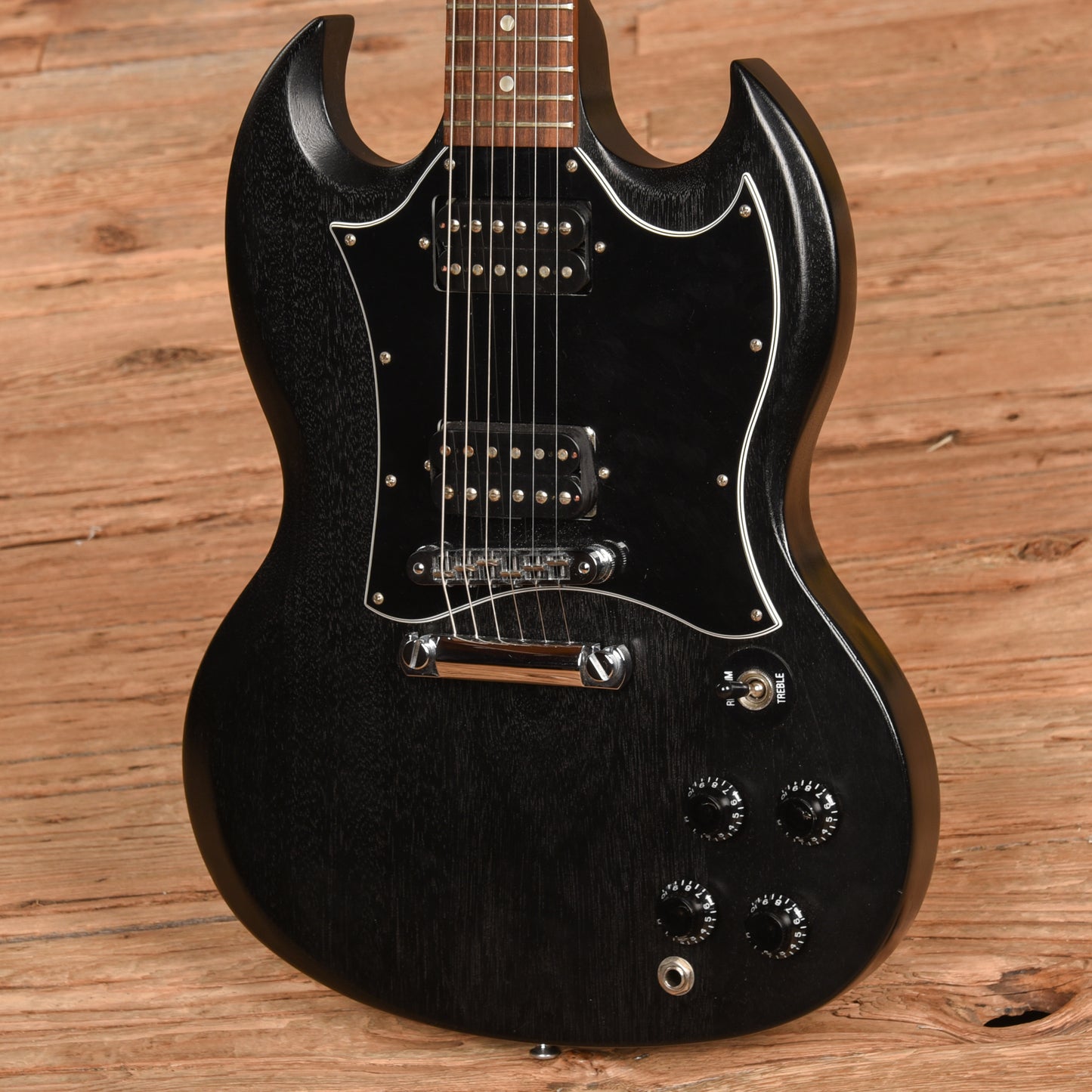 Gibson SG Special Faded Worn Ebony 2009 Electric Guitars / Solid Body