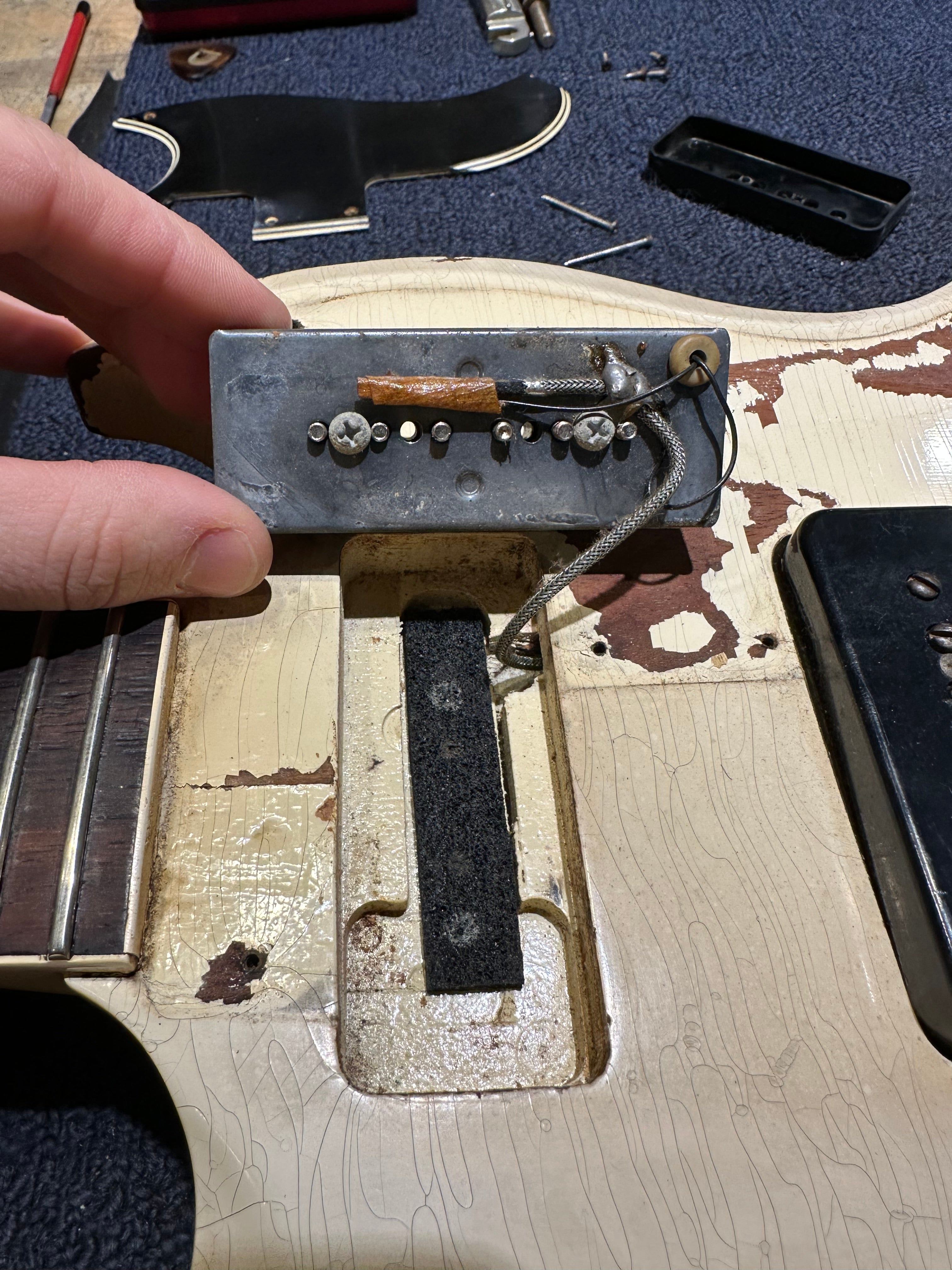 Gibson SG Special Polaris White 1965 Electric Guitars / Solid Body