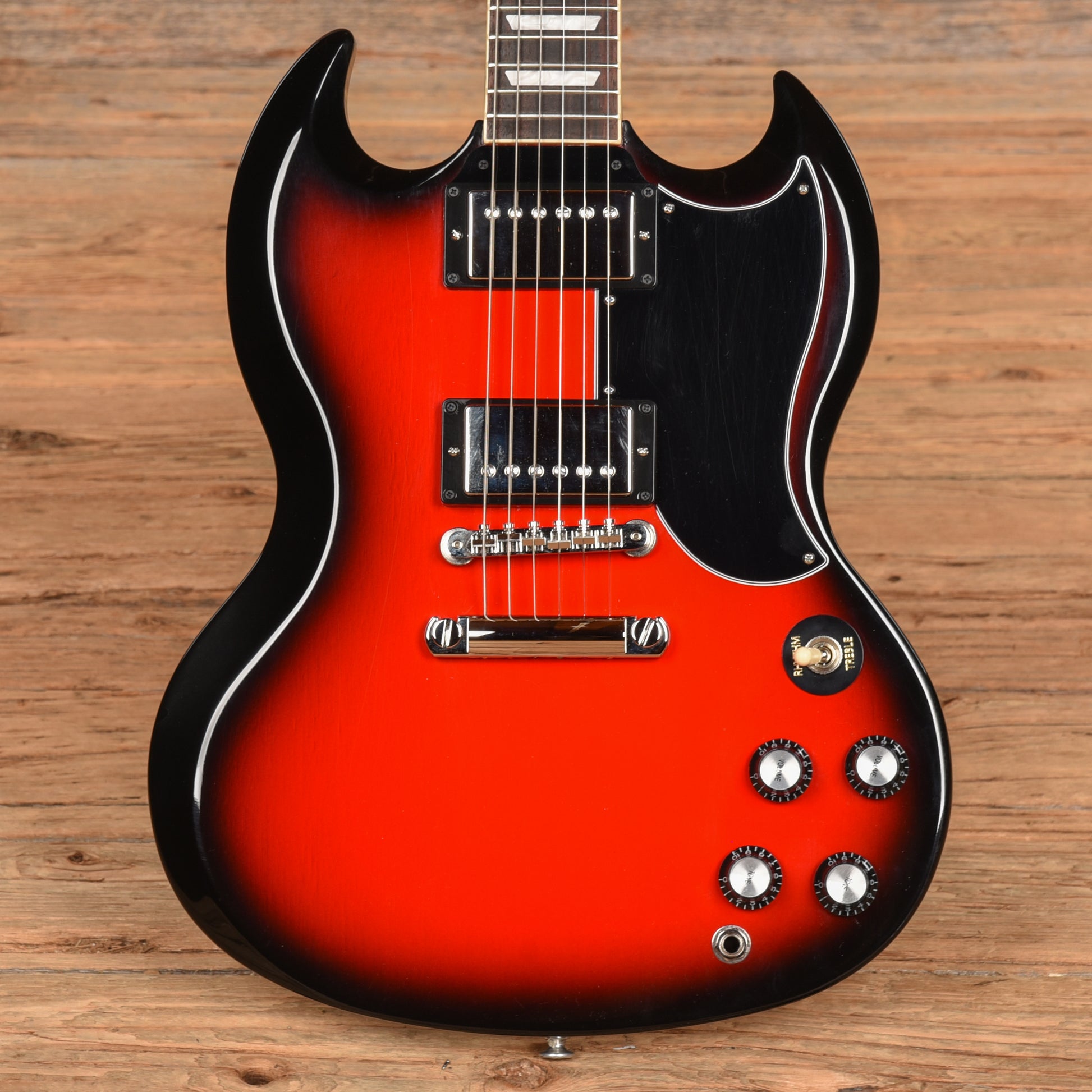 Gibson SG Standard 61 Cardinal Red Burst 2023 Electric Guitars / Solid Body