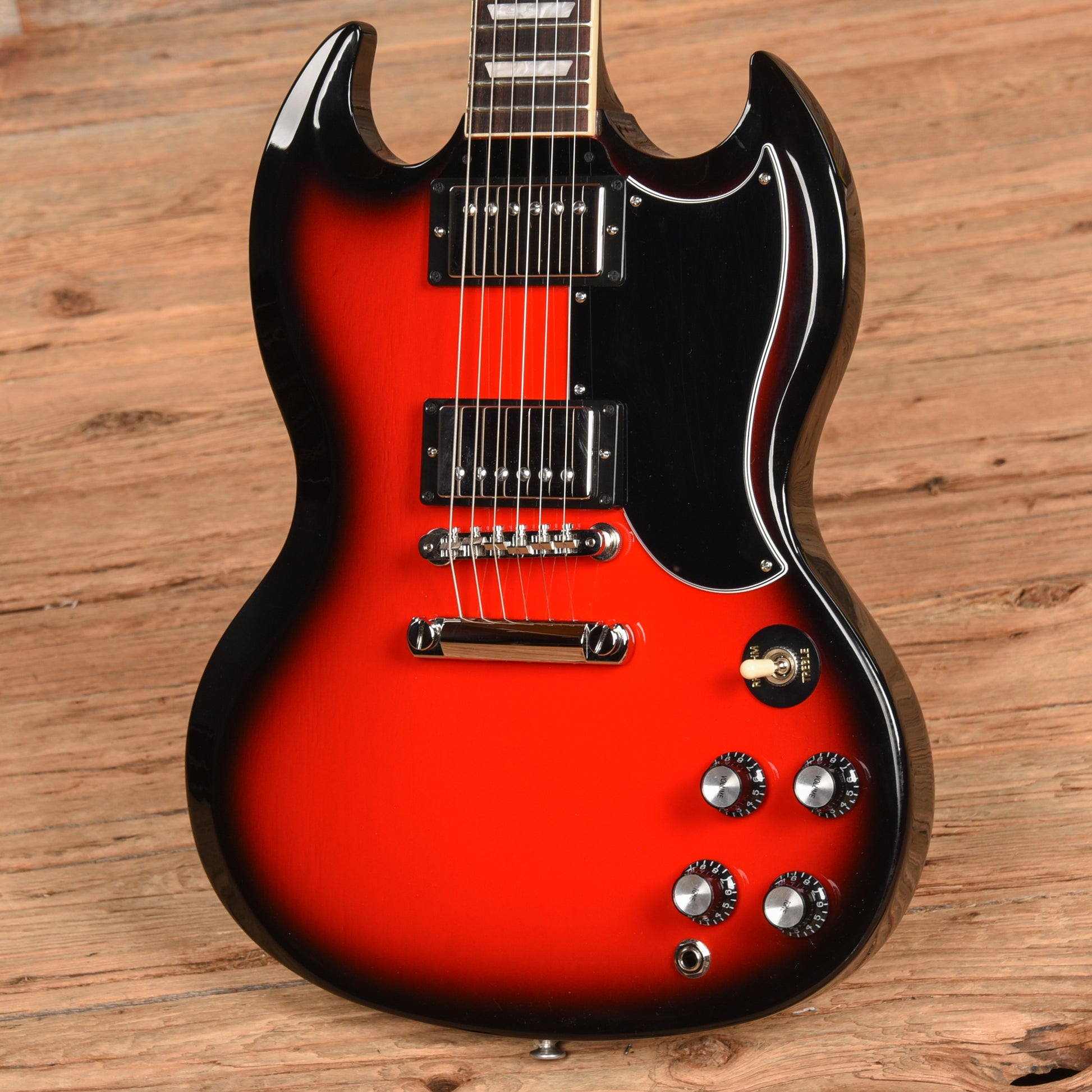 Gibson SG Standard 61 Cardinal Red Burst 2023 Electric Guitars / Solid Body