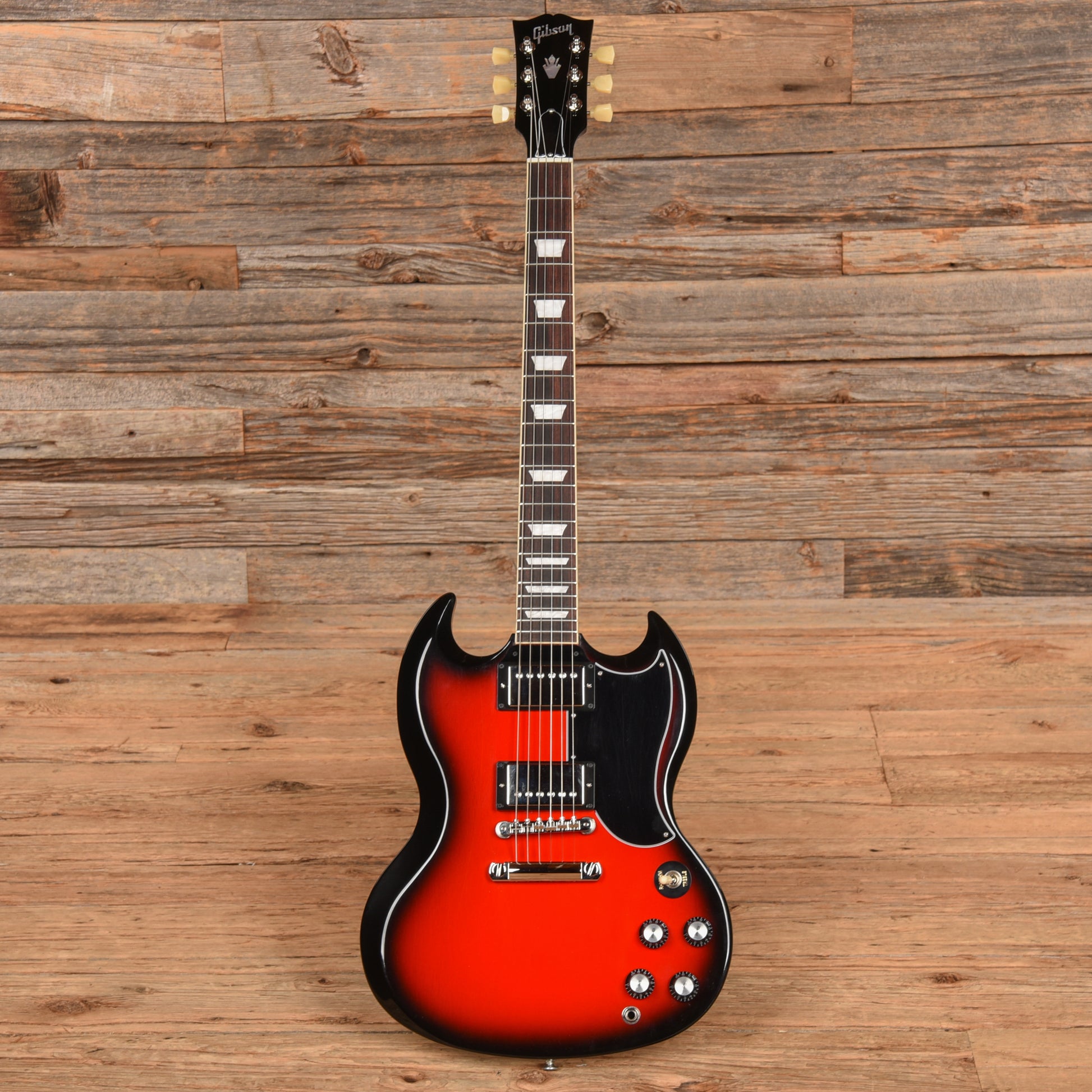 Gibson SG Standard 61 Cardinal Red Burst 2023 Electric Guitars / Solid Body
