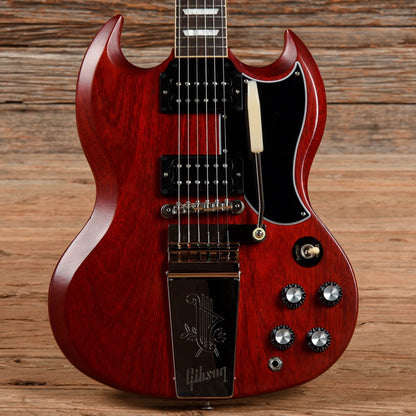 Gibson SG Standard '61 Faded with Maestro Vibrola Cherry 2022 Electric Guitars / Solid Body