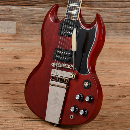 Gibson SG Standard '61 Faded with Maestro Vibrola Cherry 2022 Electric Guitars / Solid Body