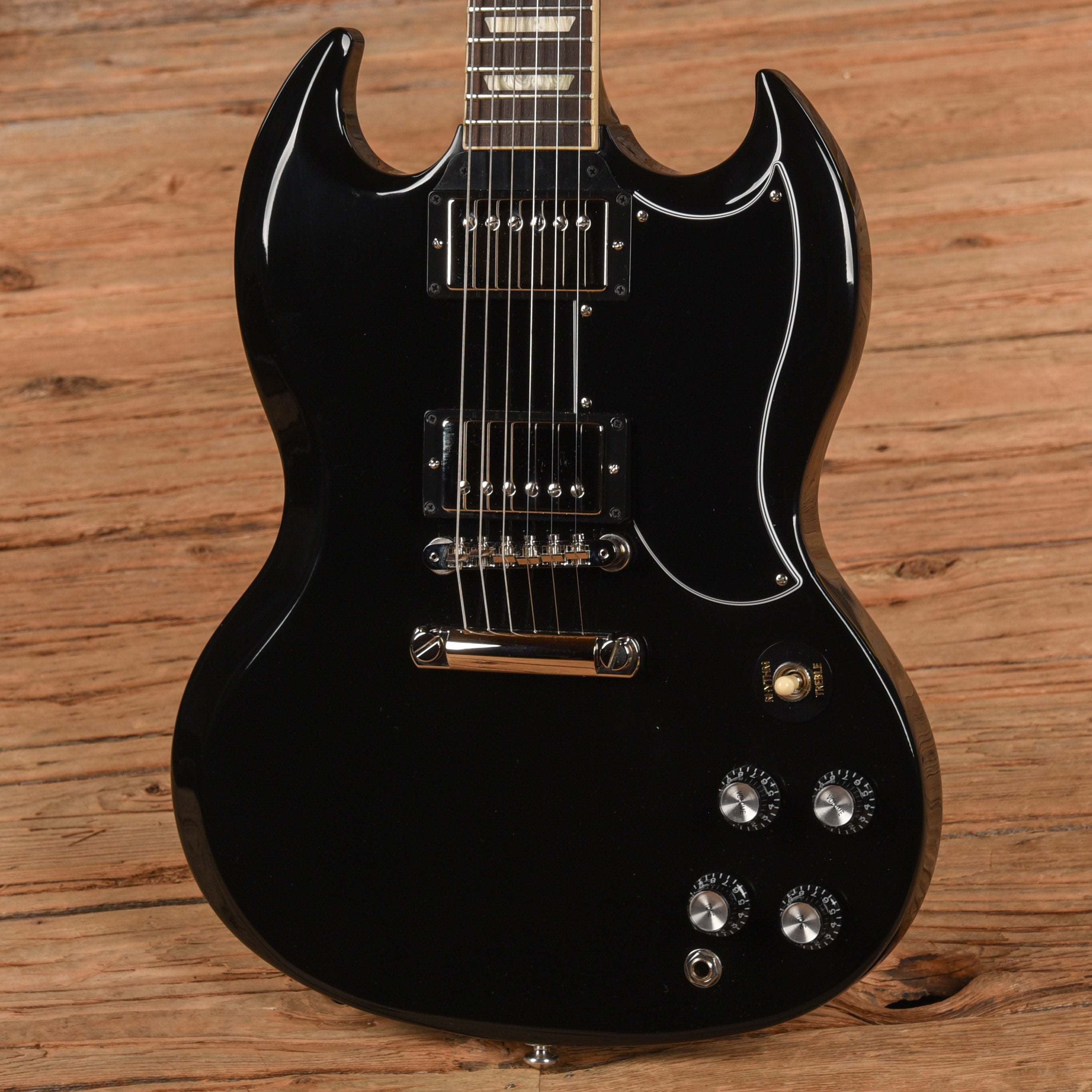 Gibson SG Standard 61 Stoptail Ebony 2022 Electric Guitars / Solid Body