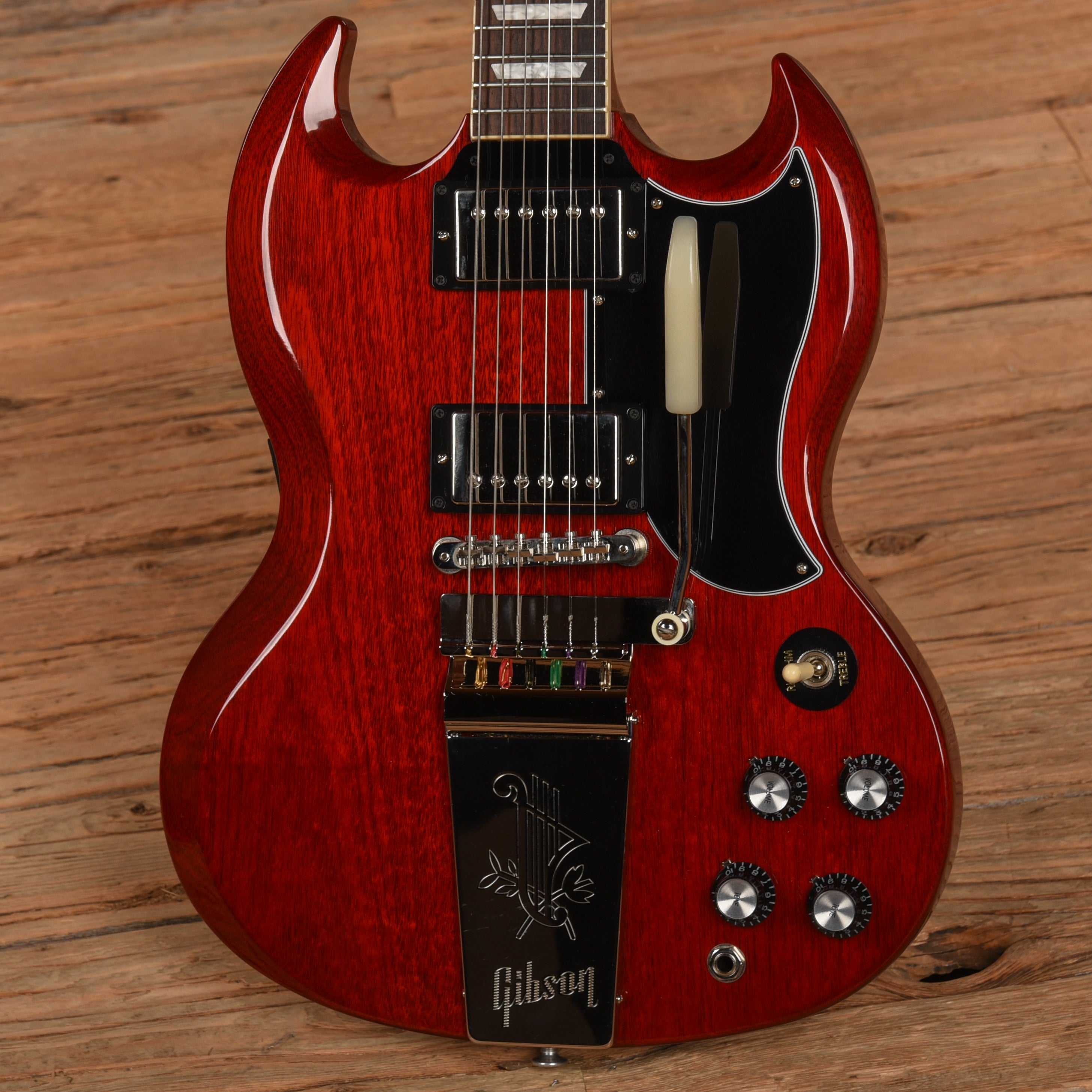 Gibson SG Standard '61 w/ Maestro Vibrola Cherry 2023 Electric Guitars / Solid Body