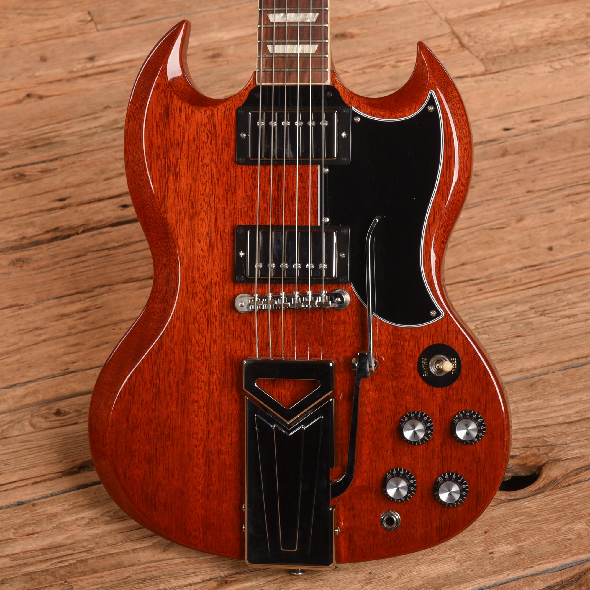 Gibson SG Standard '61 w/ Sideways Vibrola Cherry 2019 Electric Guitars / Solid Body