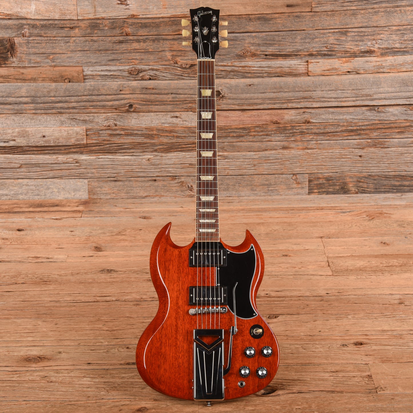 Gibson SG Standard '61 w/ Sideways Vibrola Cherry 2019 Electric Guitars / Solid Body