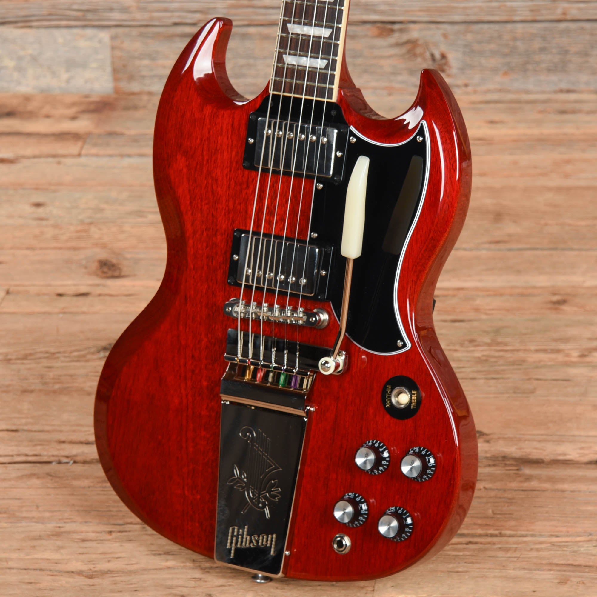 Gibson SG Standard '61 With Maestro Vibrola Cherry 2023 Electric Guitars / Solid Body