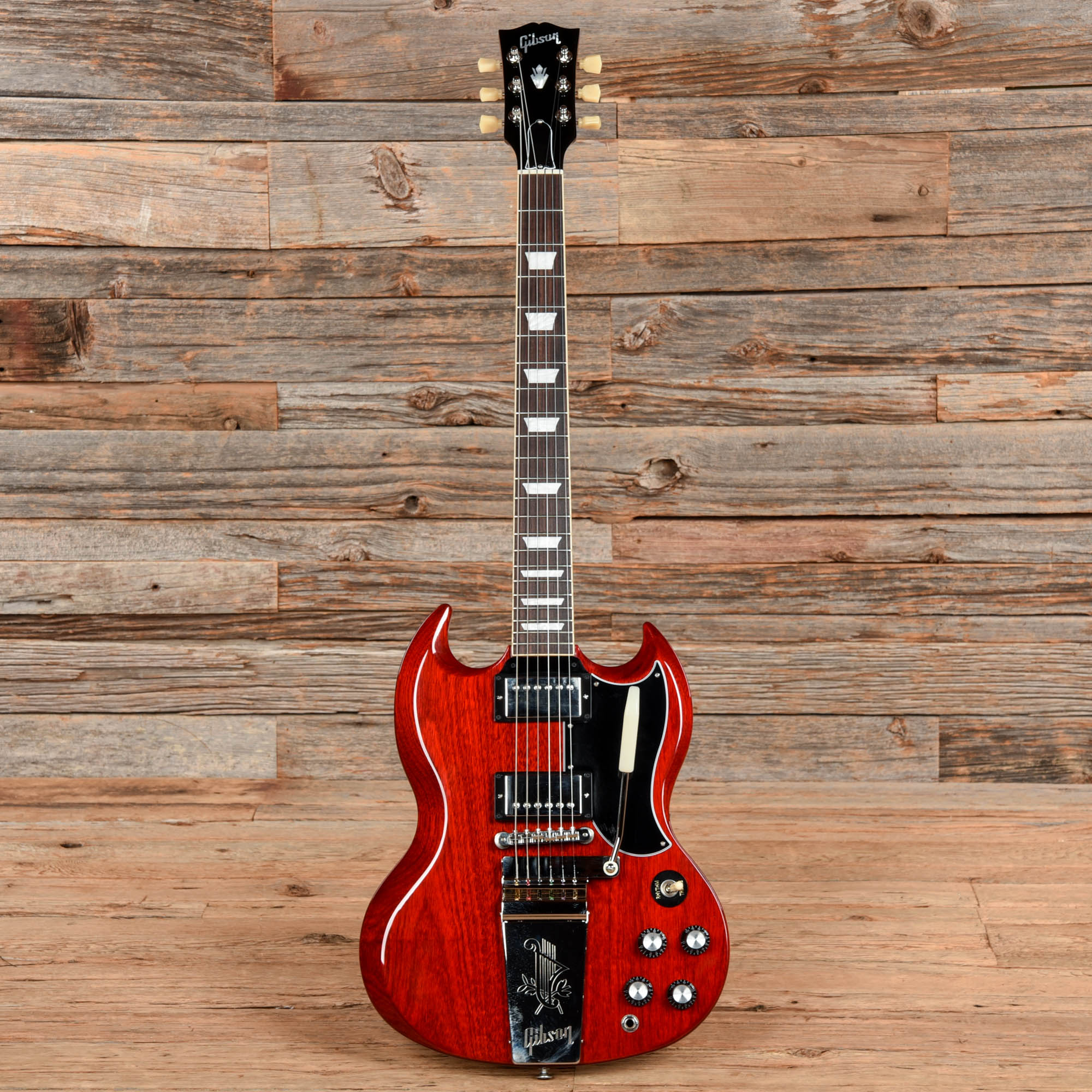 Gibson SG Standard '61 With Maestro Vibrola Cherry 2023 Electric Guitars / Solid Body