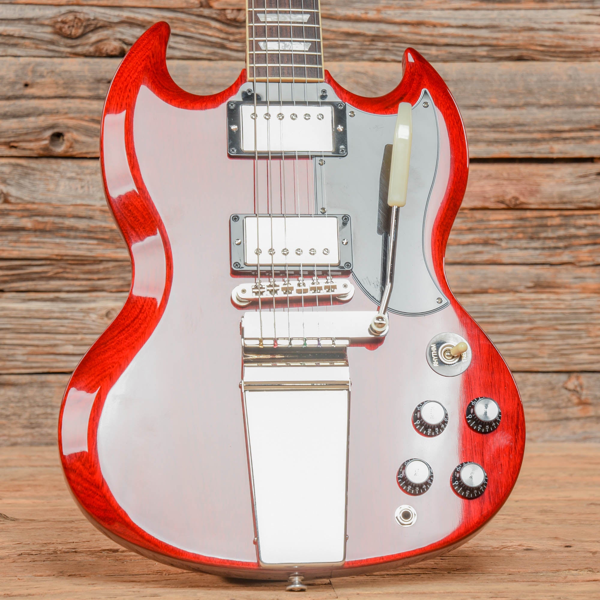 Gibson SG Standard '61 With Maestro Vibrola Cherry 2023 Electric Guitars / Solid Body