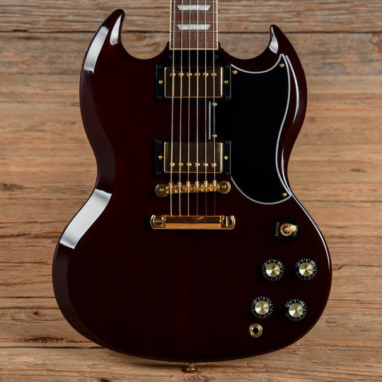 Gibson SG Standard '61 With Stop Bar Tailpiece Aged Cherry 2022 Electric Guitars / Solid Body