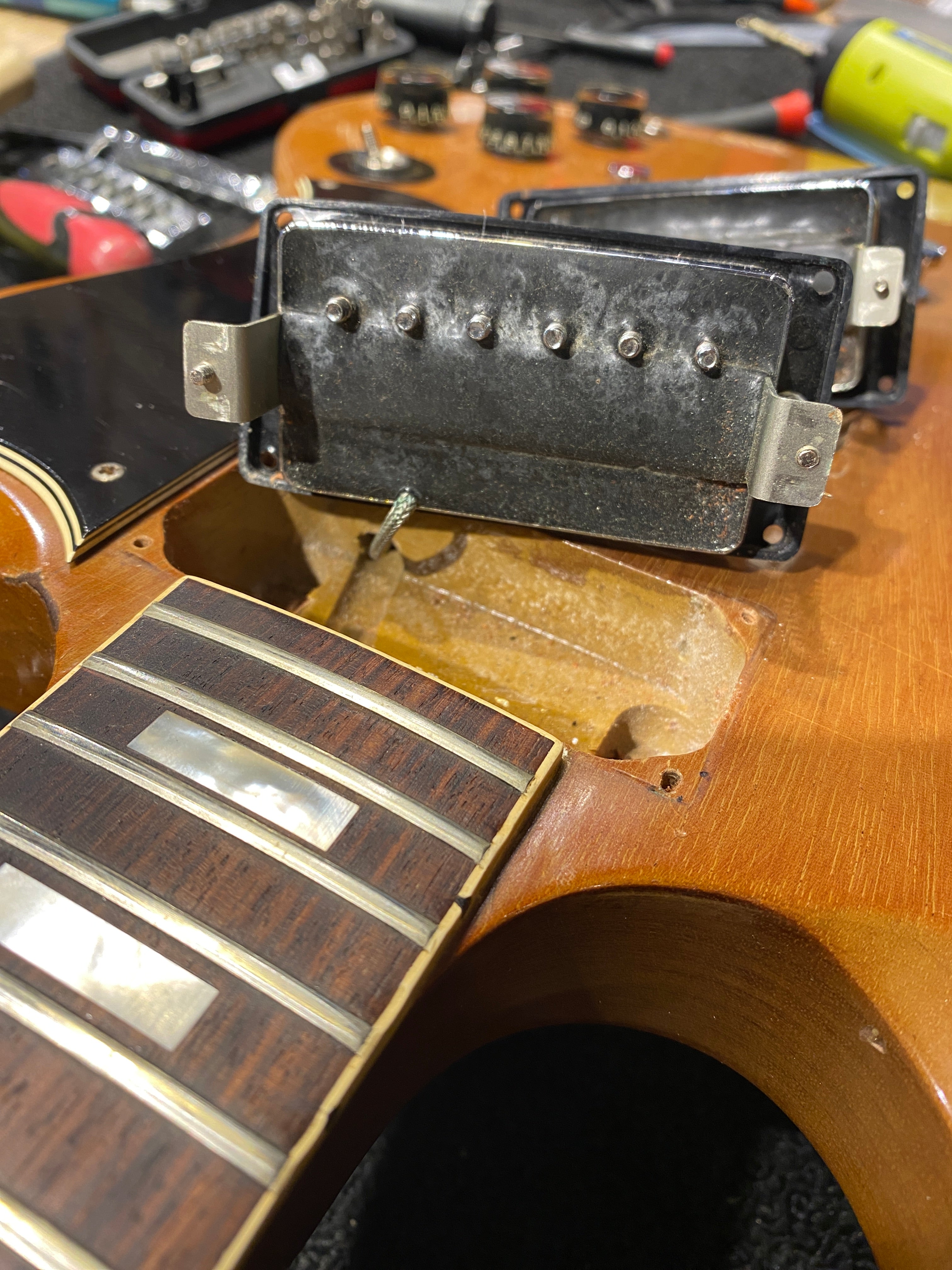 Gibson SG Standard Brown 1974 Electric Guitars / Solid Body
