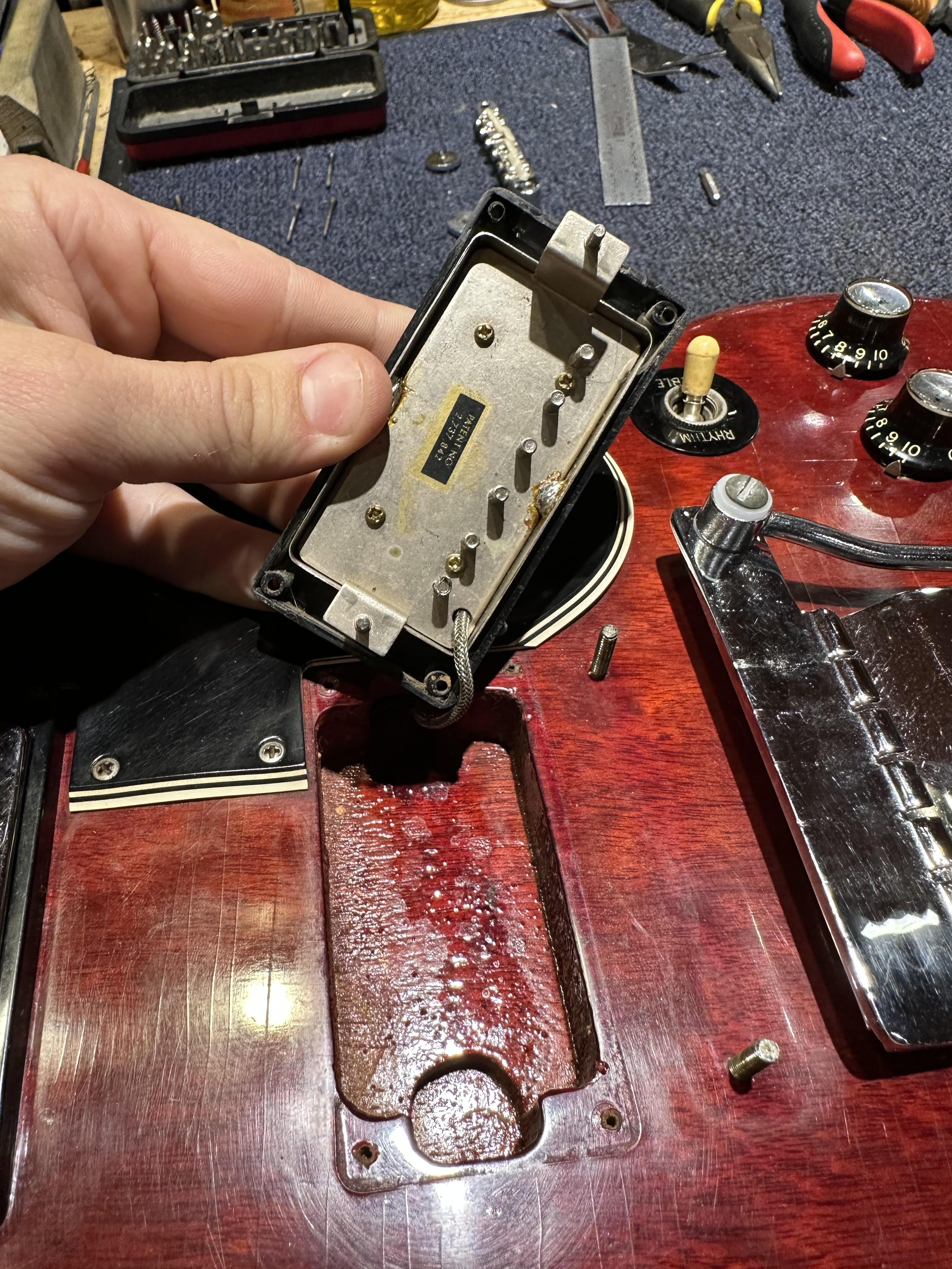 Gibson SG Standard Cherry 1965 Electric Guitars / Solid Body