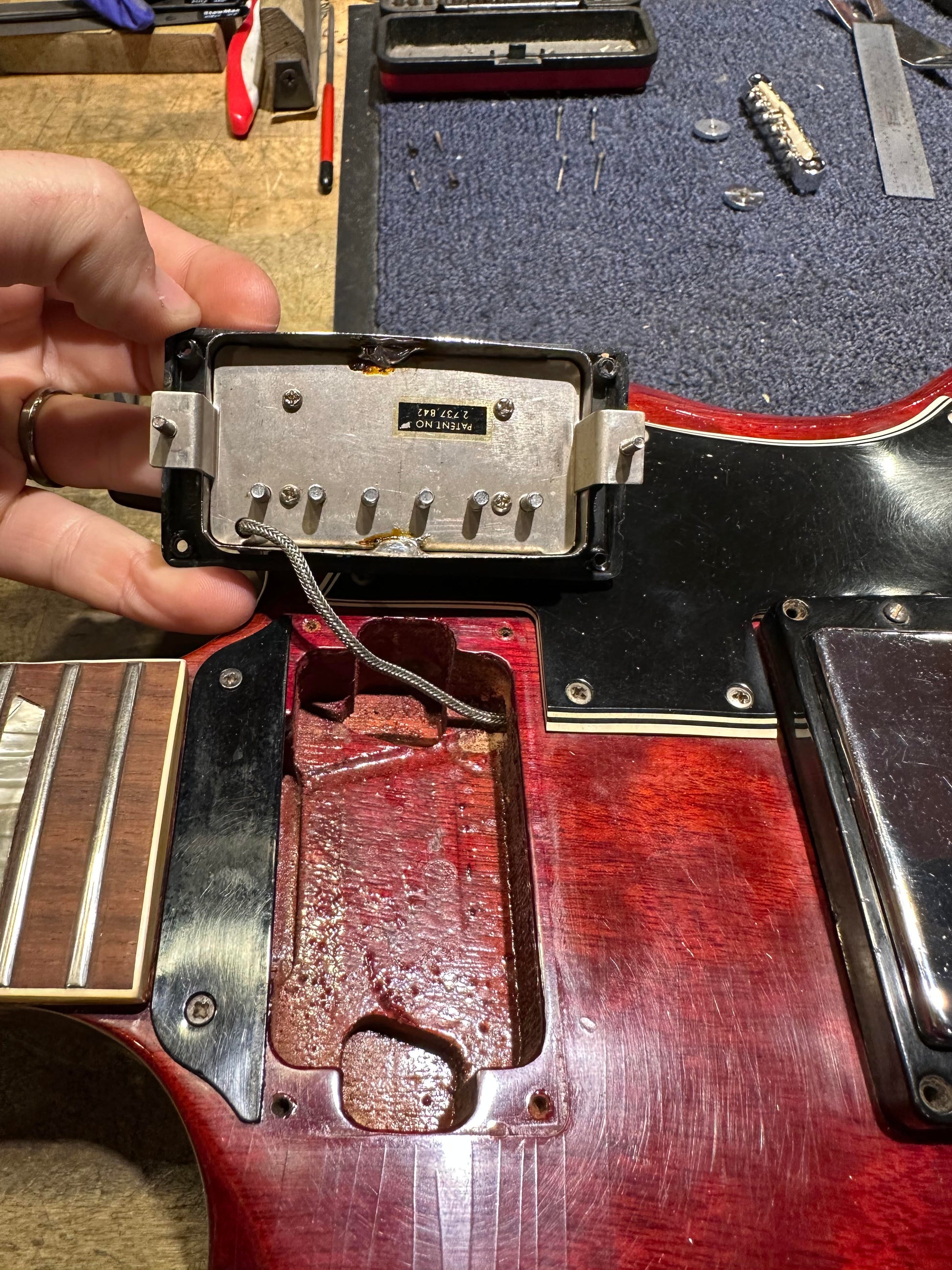 Gibson SG Standard Cherry 1965 Electric Guitars / Solid Body