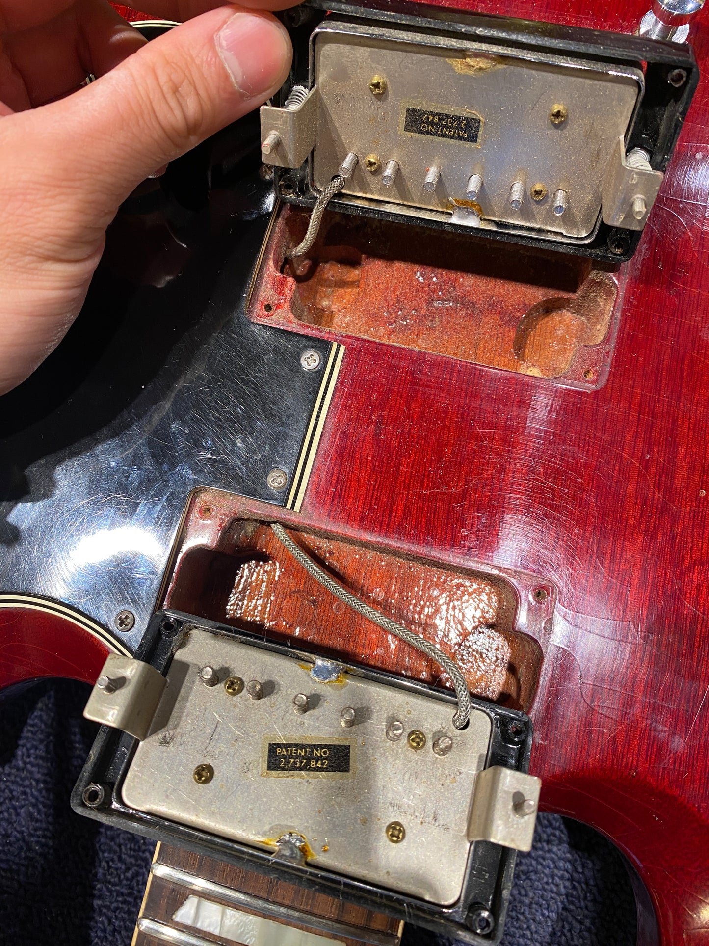 Gibson SG Standard Cherry 1966 Electric Guitars / Solid Body