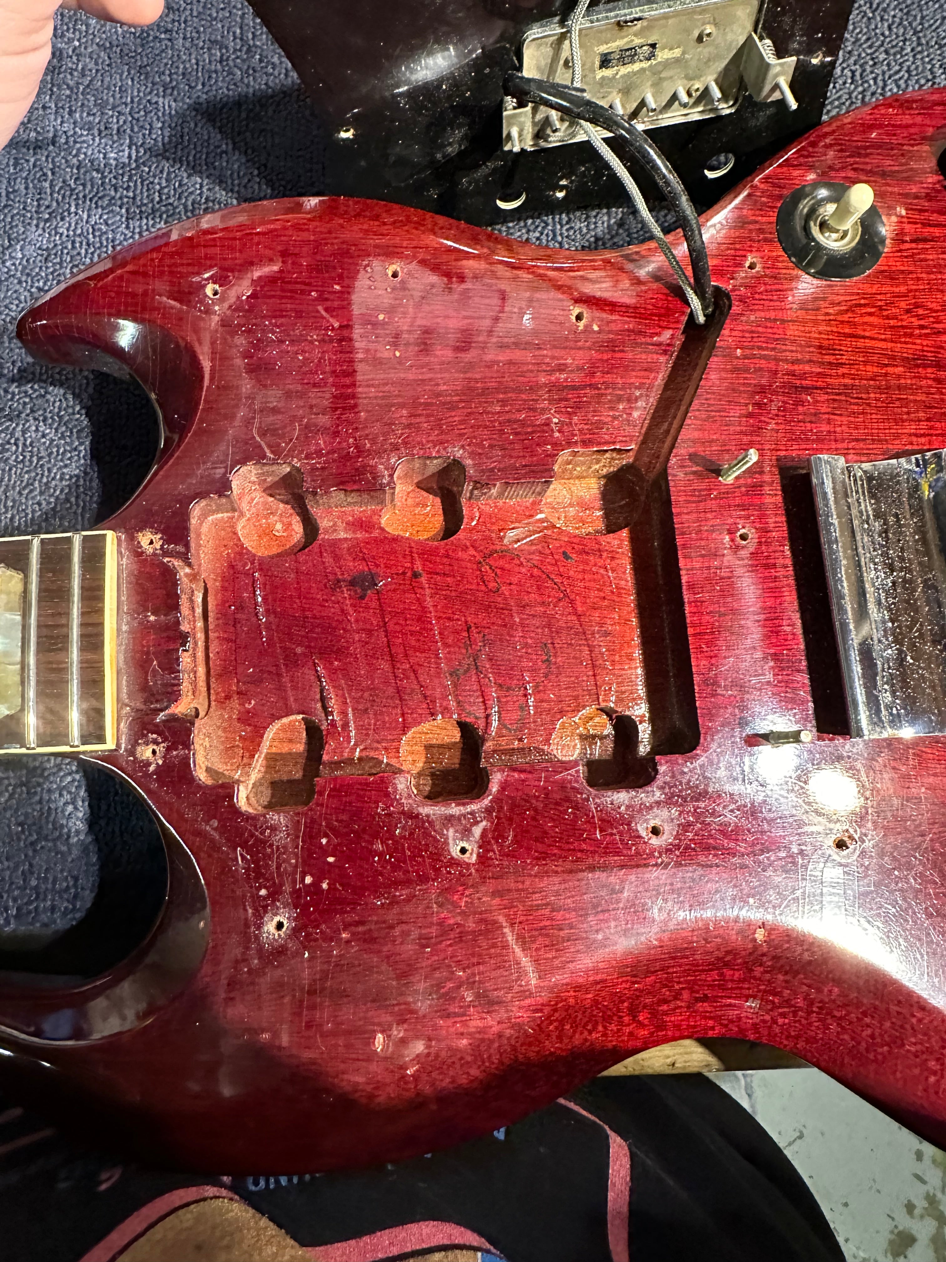 Gibson SG Standard Cherry 1967 Electric Guitars / Solid Body