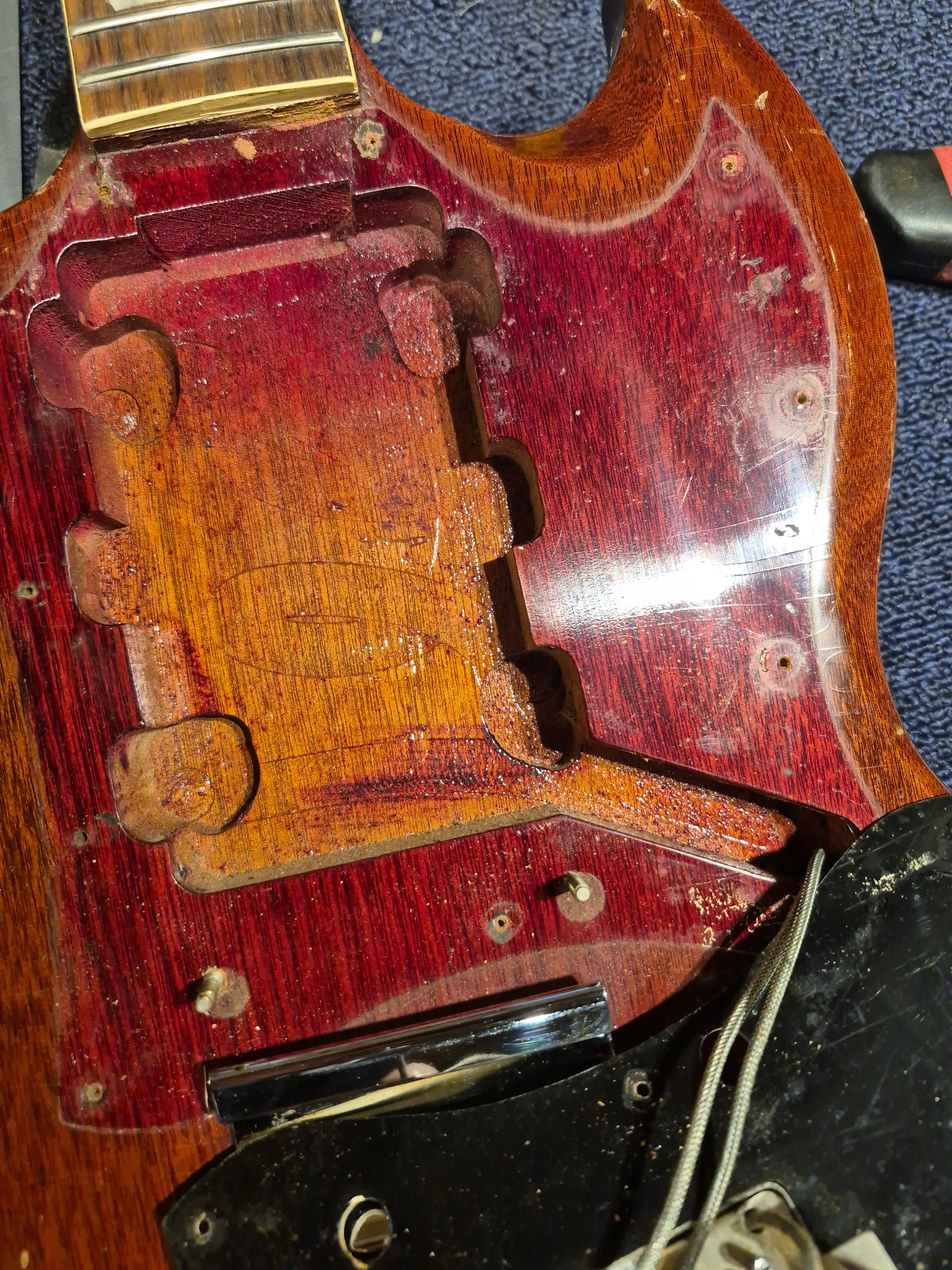 Gibson SG Standard Cherry 1969 Electric Guitars / Solid Body