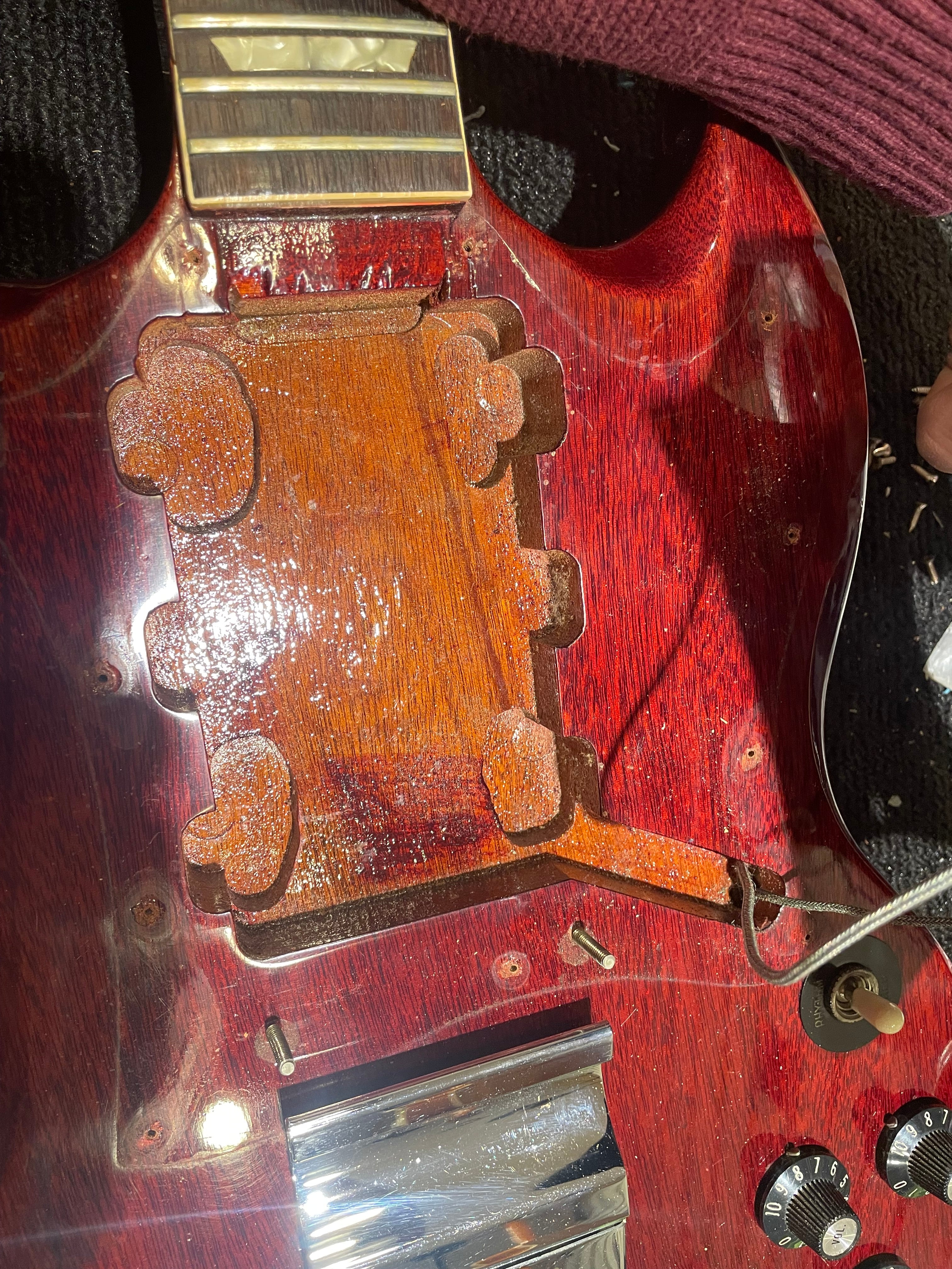 Gibson SG Standard Cherry 1969 Electric Guitars / Solid Body
