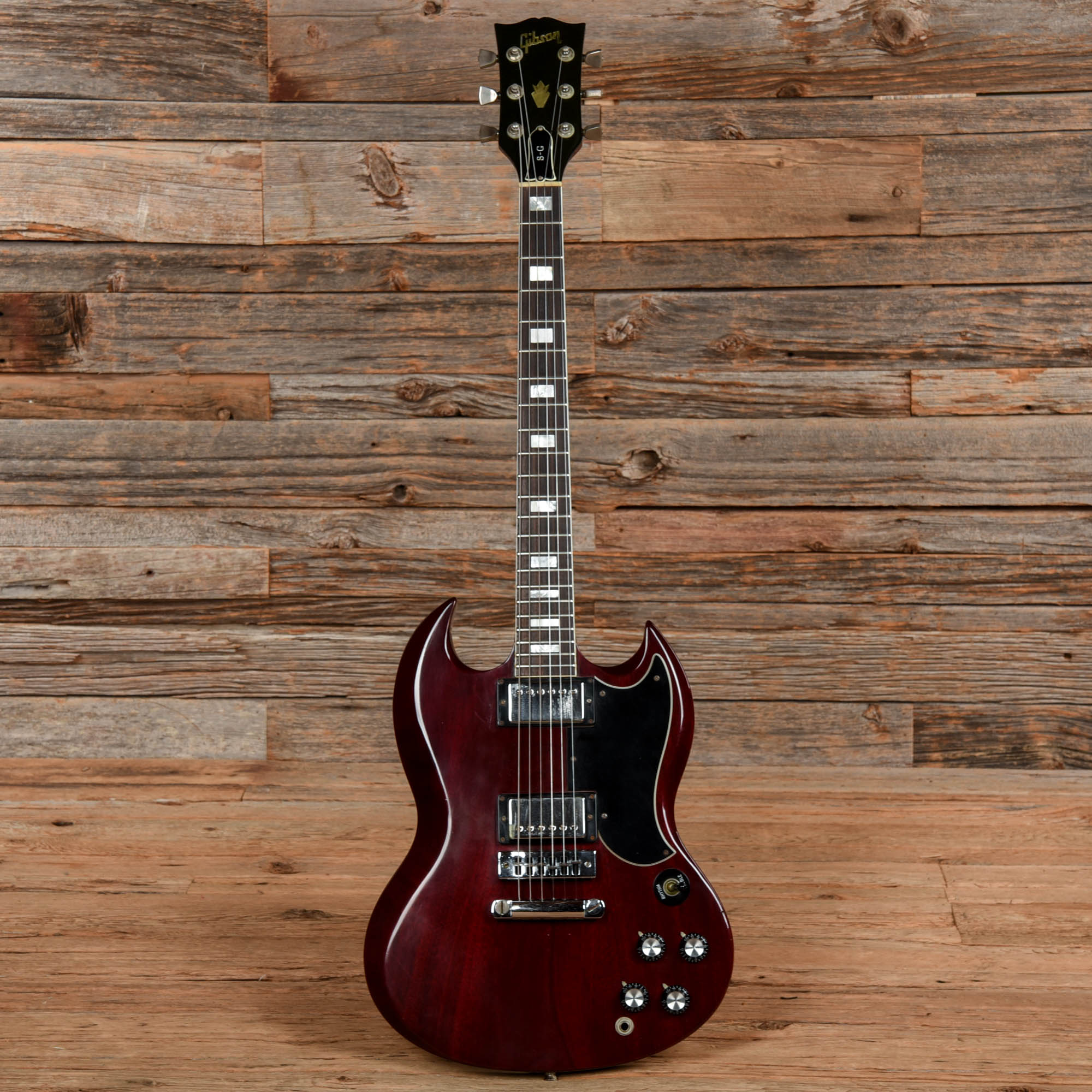 Gibson SG standard ジャンク扱い Gibson SG Standard Cherry 1978 – Chicago Music Exchange