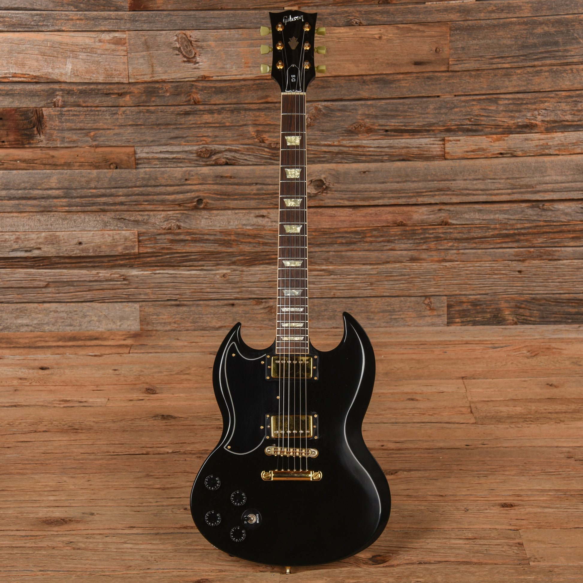 Gibson SG Standard Ebony 1990 LEFTY Electric Guitars / Solid Body