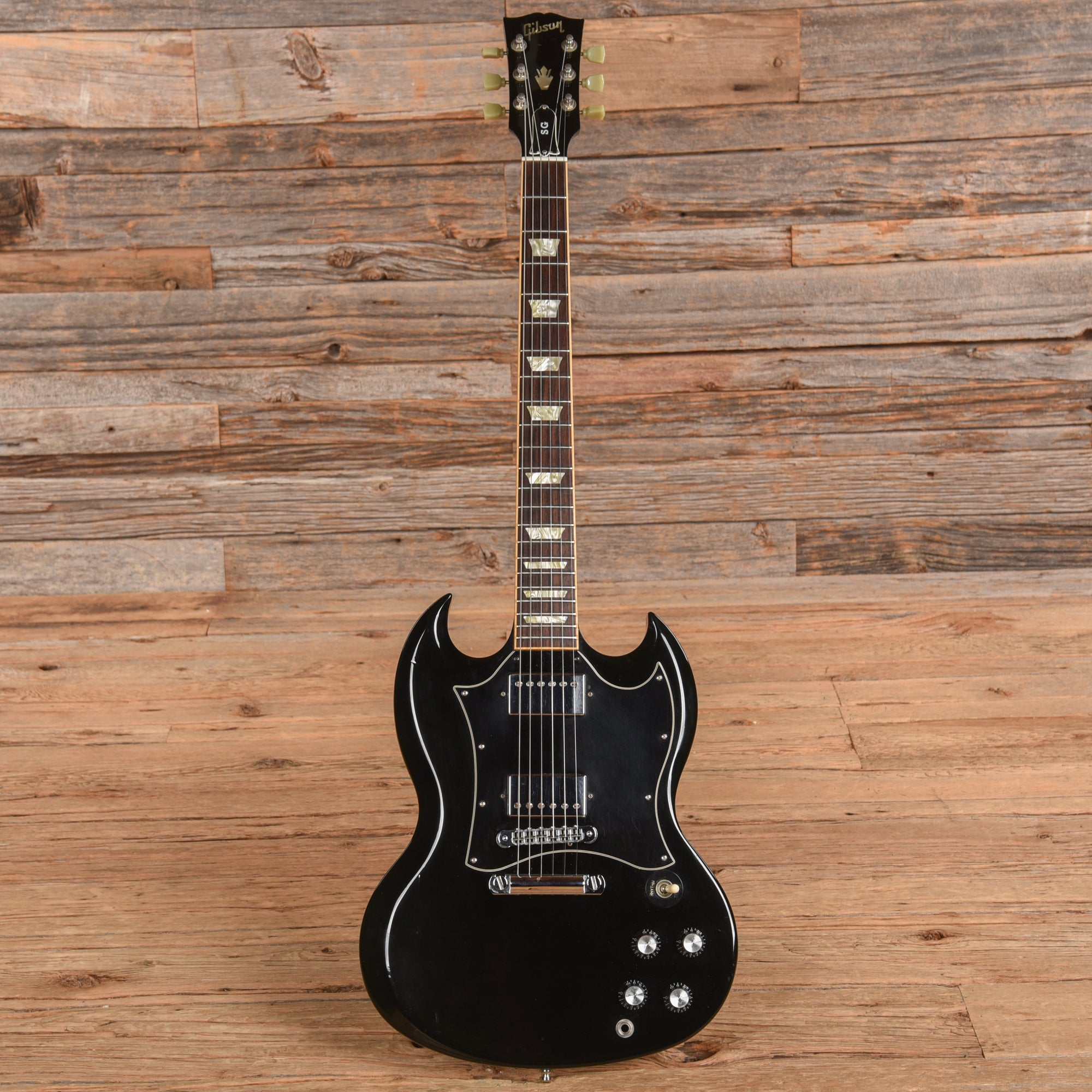 GIBSON SG STANDARD ebony 2008年製（値下げ中） Gibson SG Standard Ebony 2008 – Chicago Music Exchange