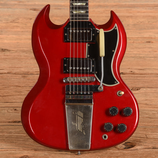 Gibson SG Standard Metallic Red Refin 1966 Electric Guitars / Solid Body