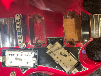 Gibson SG Standard Metallic Red Refin 1966 Electric Guitars / Solid Body