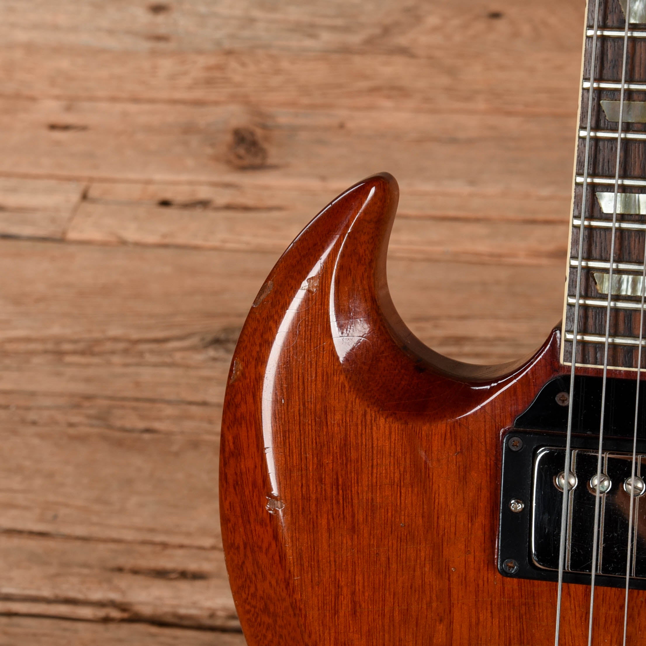 Gibson SG Standard Modified Cherry 1965 Electric Guitars / Solid Body