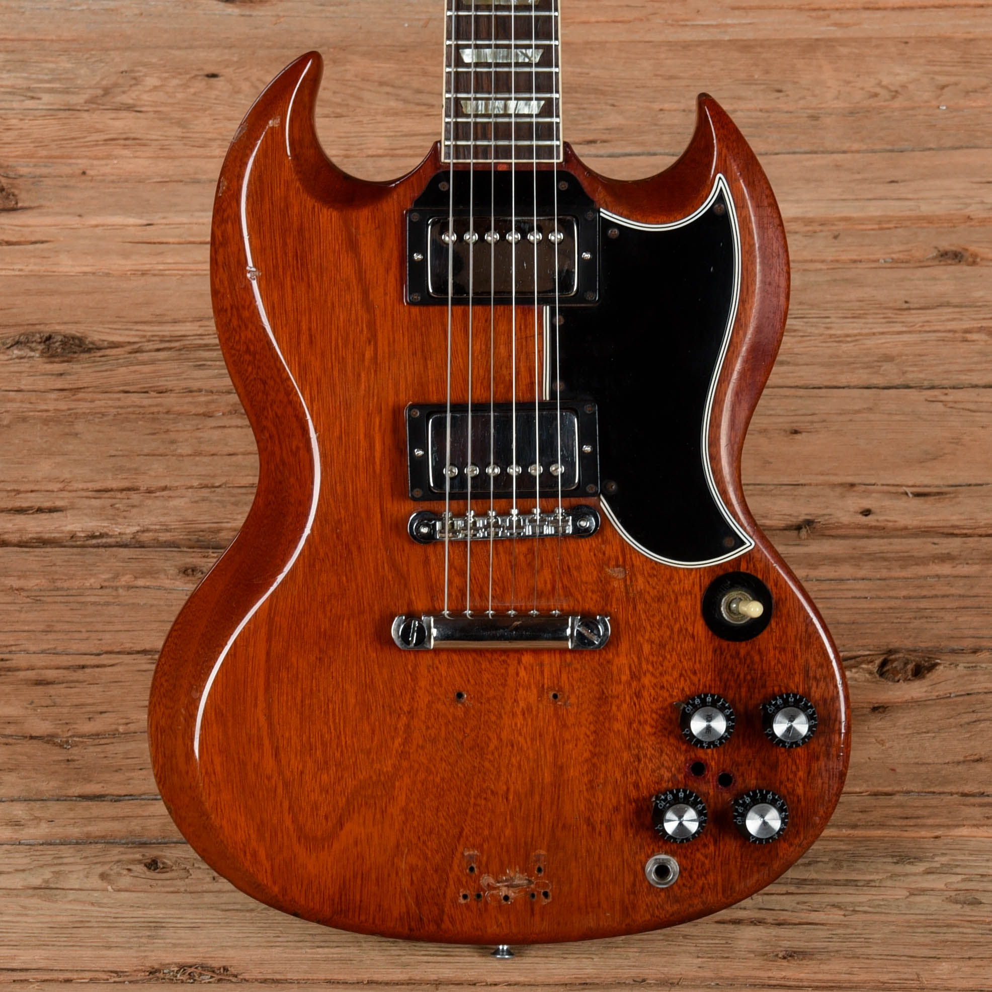 Gibson SG Standard Modified Cherry 1965 Electric Guitars / Solid Body