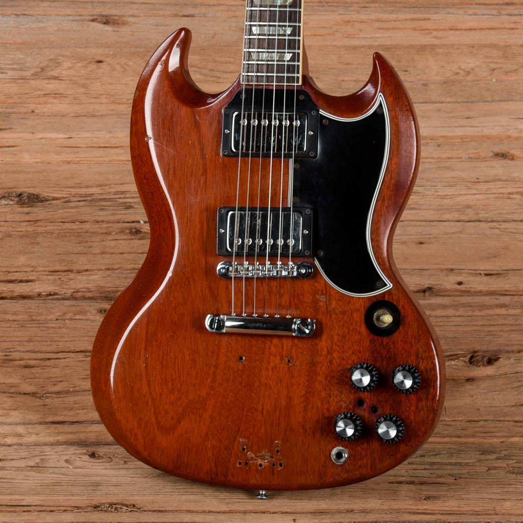Gibson SG Standard Modified Cherry 1965 Electric Guitars / Solid Body