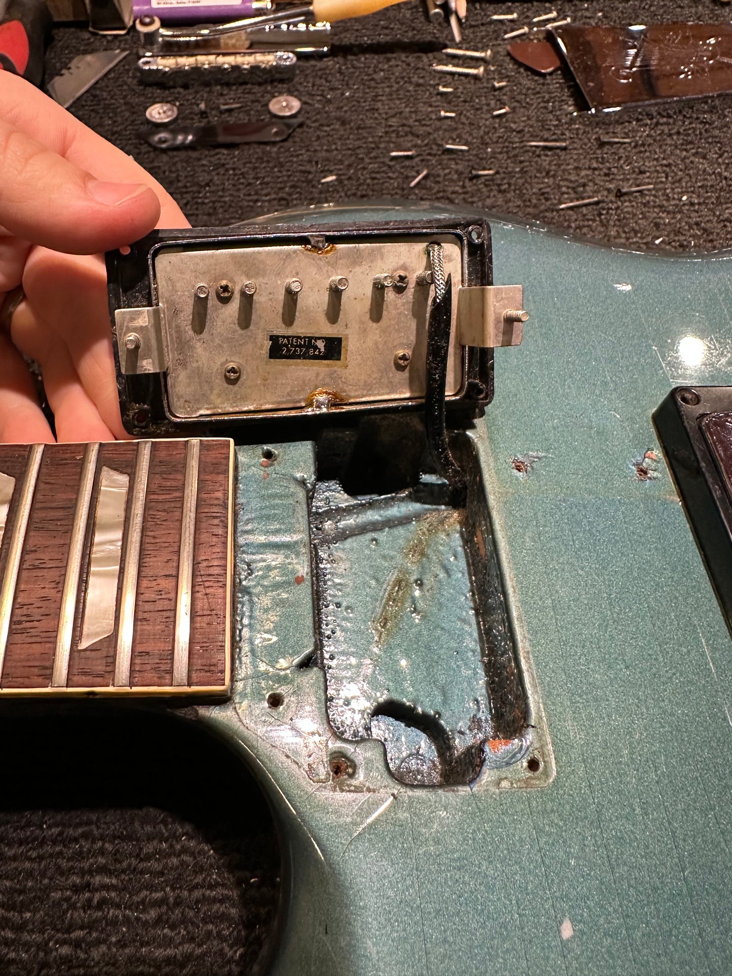 Gibson SG Standard Pelham Blue 1966 Electric Guitars / Solid Body