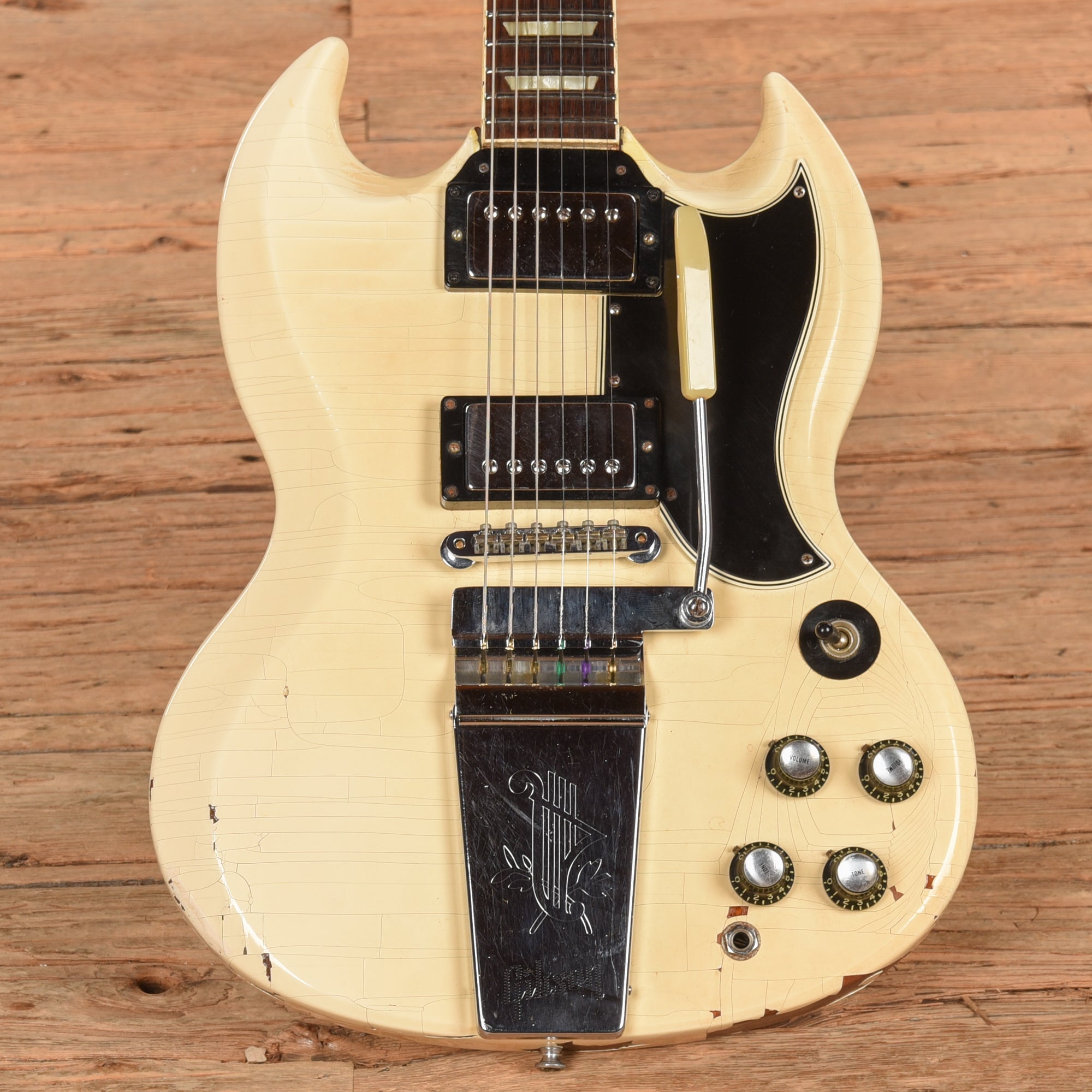 Gibson SG Standard Polaris White 1965 Electric Guitars / Solid Body