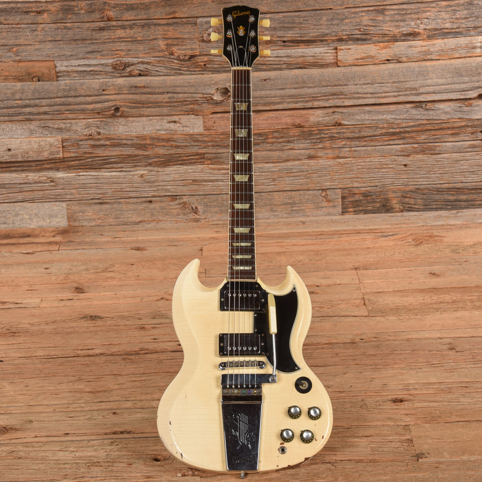 Gibson SG Standard Polaris White 1965 Electric Guitars / Solid Body