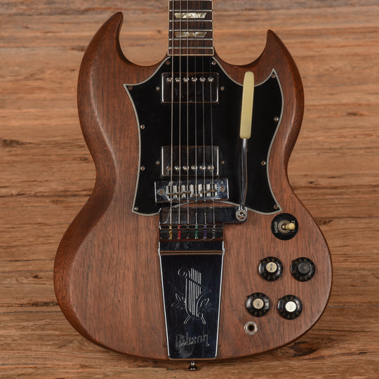 Gibson SG Standard Refin Walnut 1971 Electric Guitars / Solid Body
