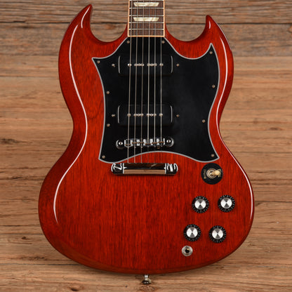 Gibson SG Standard T P-90 (Stripped Neck) Cherry 2016 Electric Guitars / Solid Body